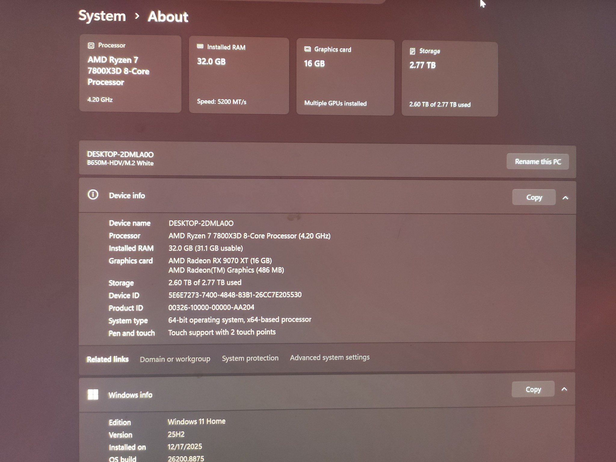 Custom Gaming PC Build