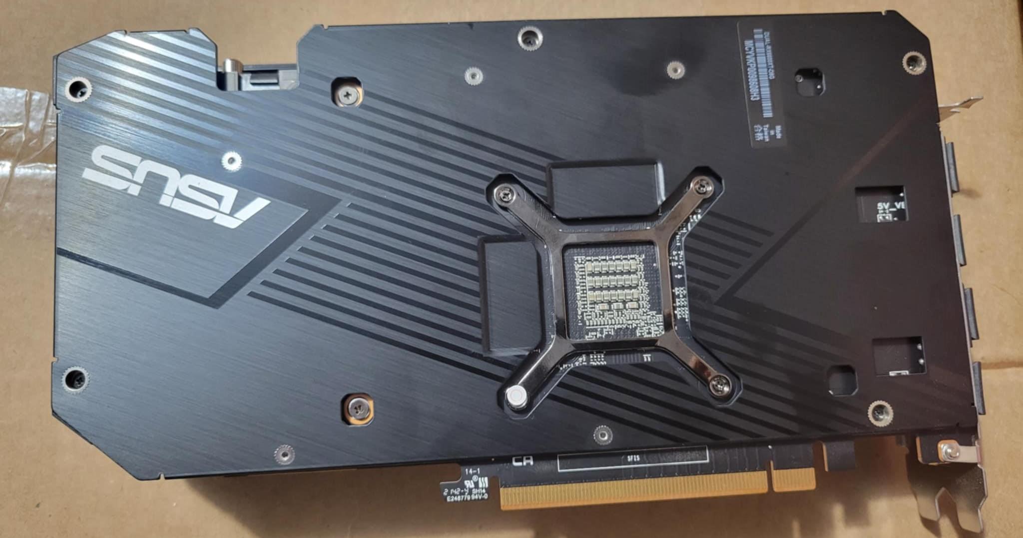 Asus Dual 6600XT 8GB GPU