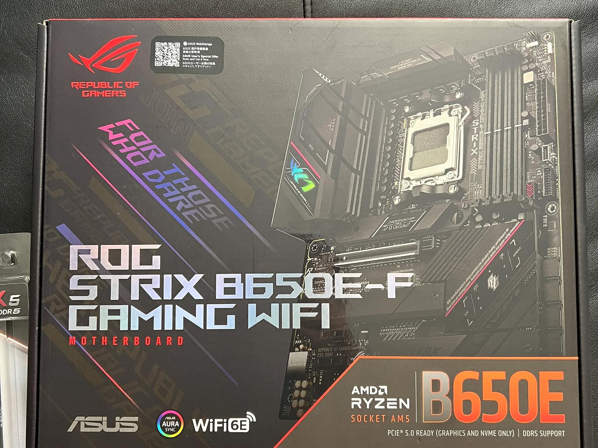 Asus ROG Stix B650E-F Gaming Wifi
