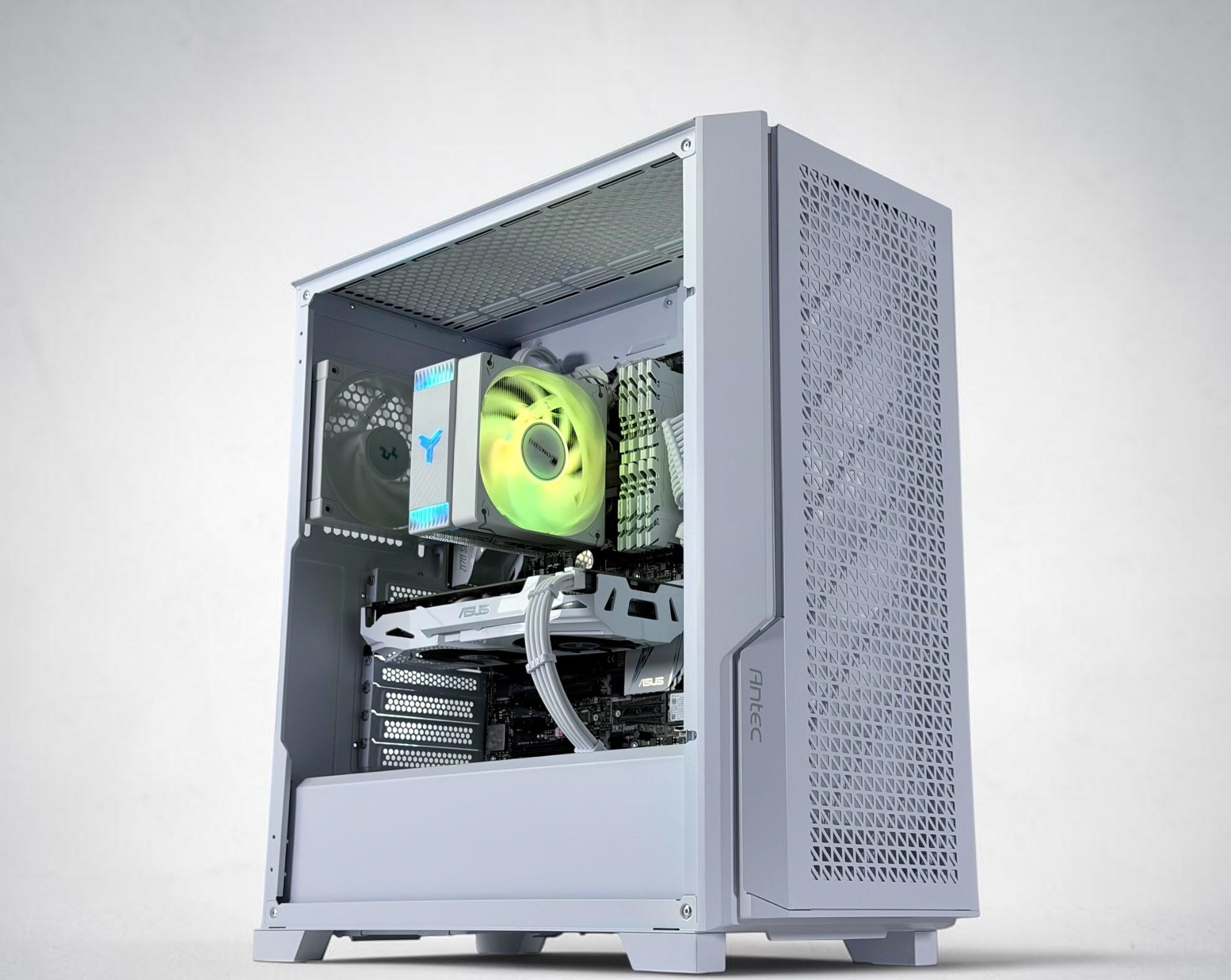 🤍🐻‍❄️Starter Gaming PC⚪ Nvidia GTX 1070 8GB⚪Intel i5 6600⚪16GB DDR4⚪500GB NVME