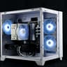 🧊❄️🧊 White Gaming PC – RX 6600 8G , Ryzen 7 2700X, 16GB RAM, 500GB SSD - WiFi, BlueTooth 🧊❄️🧊