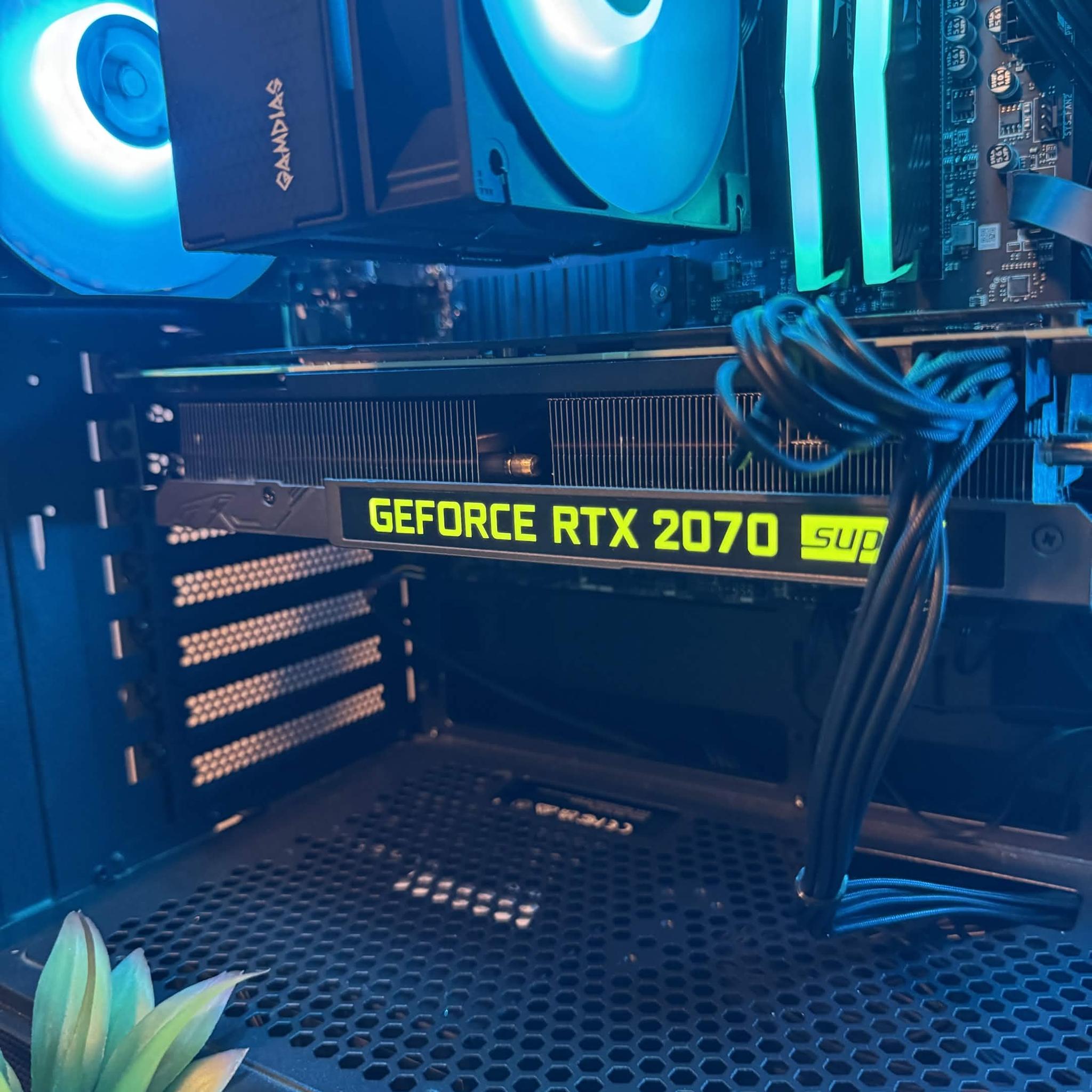 "Value King" Fishtank 1080p Gaming PC - Ryzen 5 5500 | RTX 2070 Super | 16GB DDR4 3200 | WiFi & BT