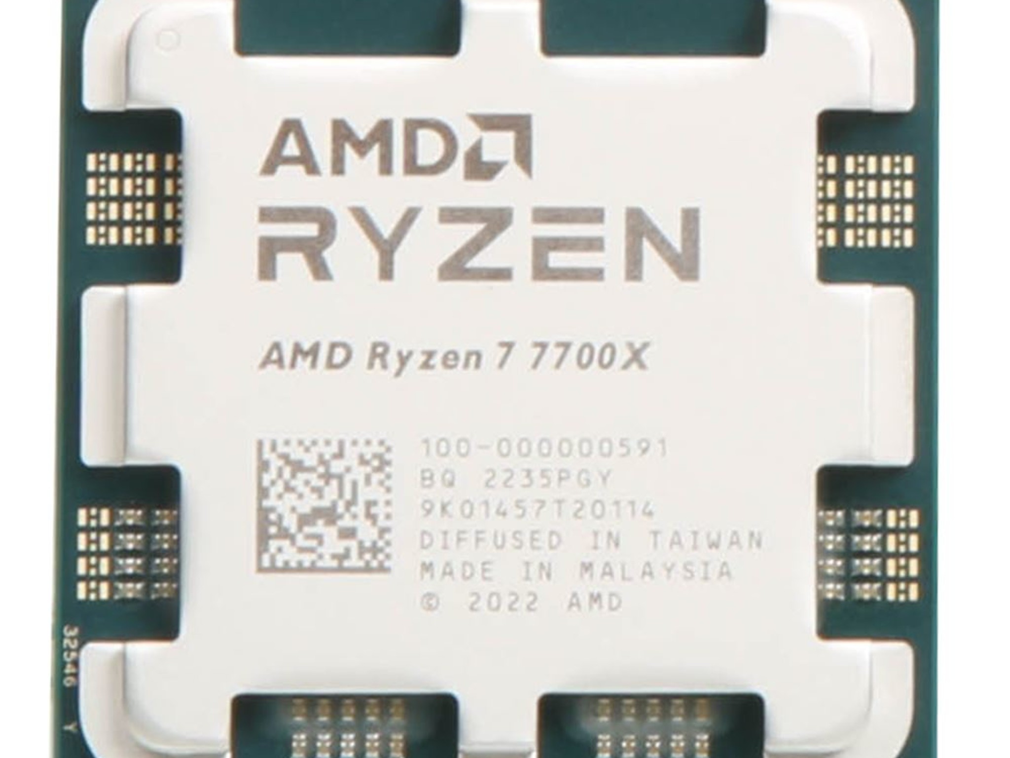NEW AMD Ryzen 7 7700X Raphael AM5 4.5GHz 8-Core Boxed Processor