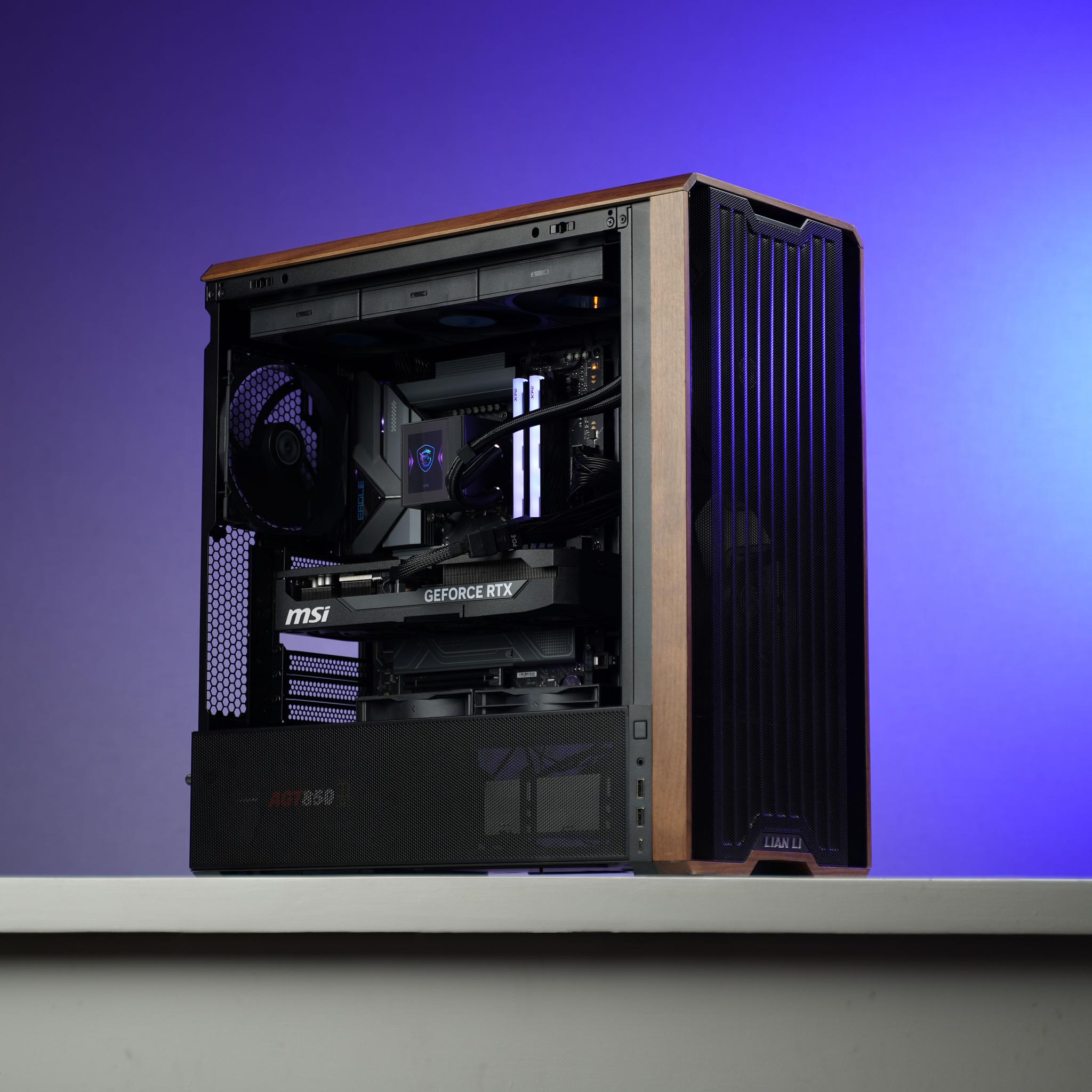 \ RF-01 / RTX 5070 Ti Intel Core Ultra 7 265F 32GB 2TB Windows 11 Workstation Gaming PC