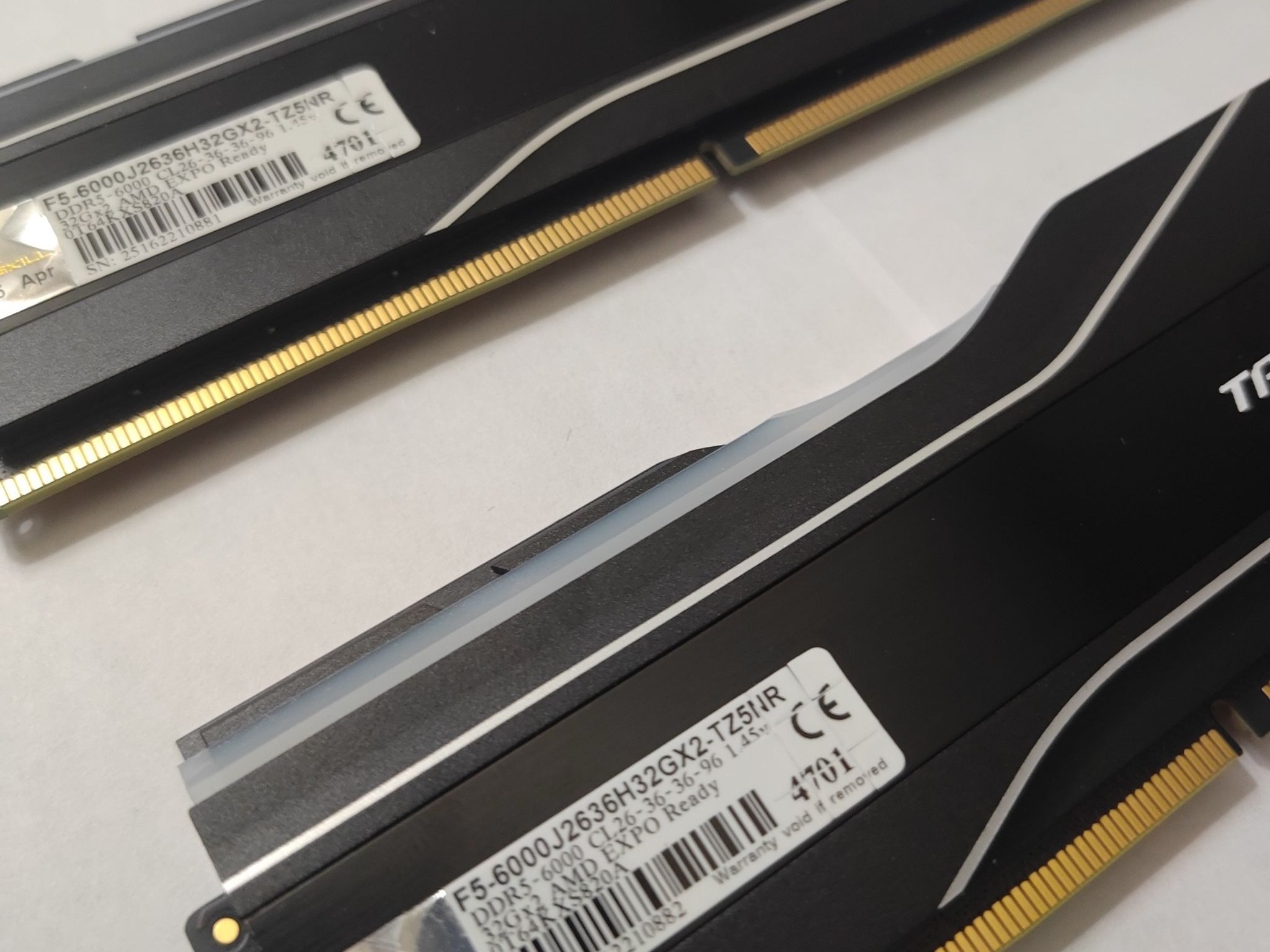 G.Skill Trident Z5 Neo RGB 64 GB (2 x 32 GB) DDR5-6000 CL26 Memory