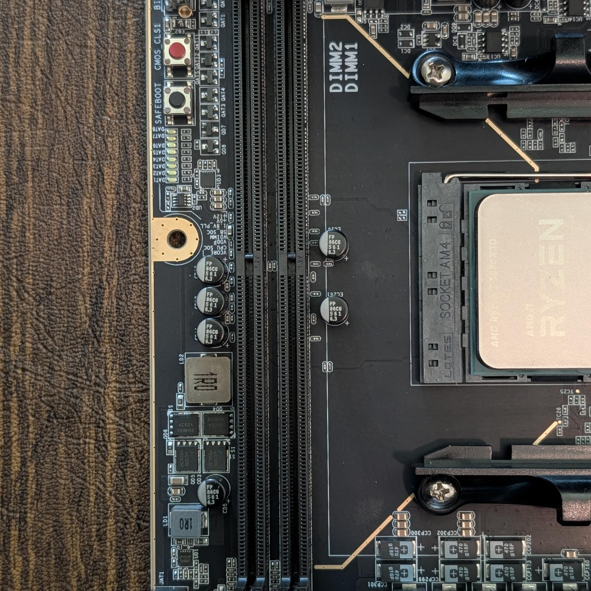 COMBO: EVGA X570 Dark MoBo w/AMD Ryzen 5800X3D CPU