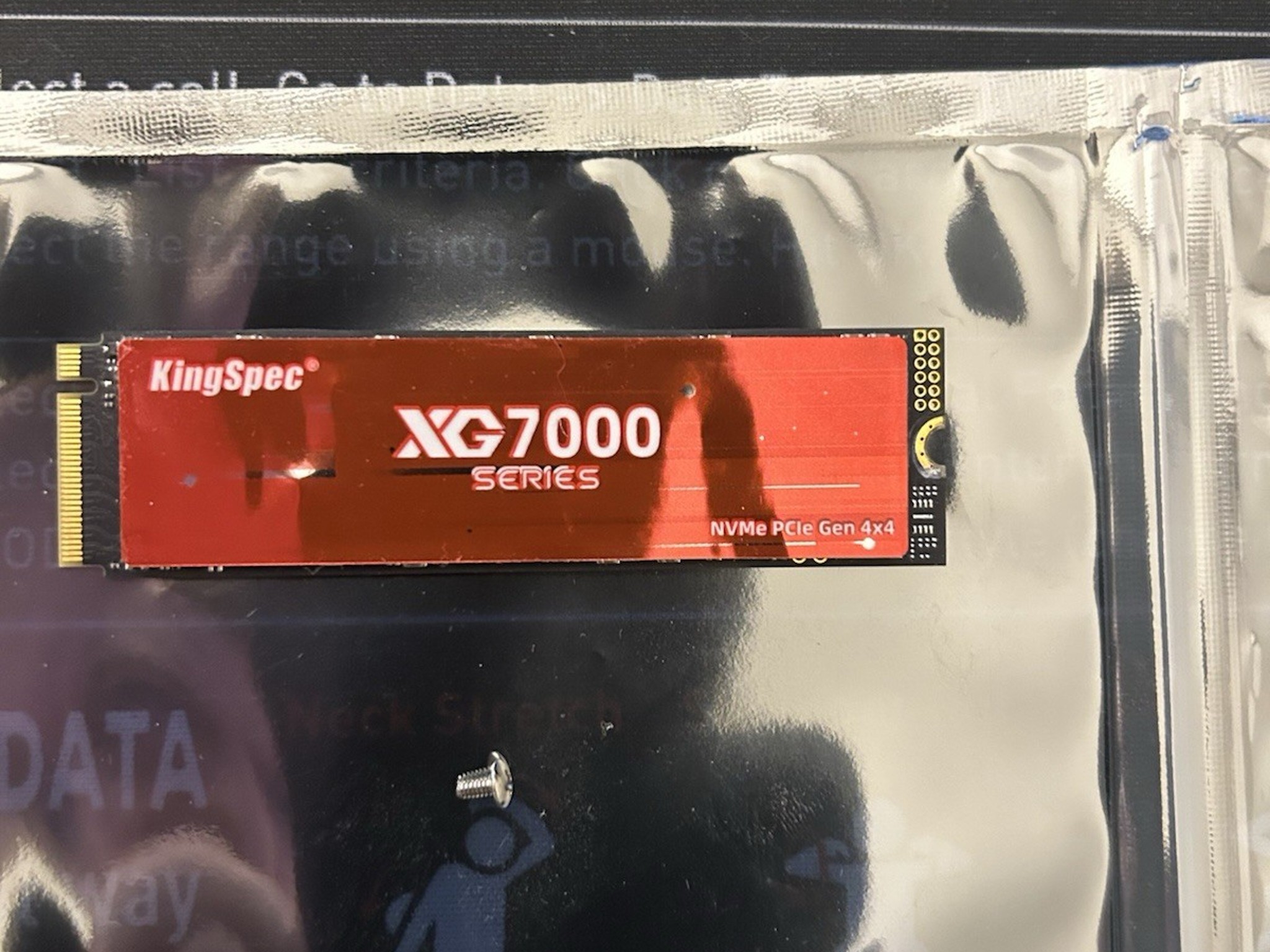 KingSpec XG7000 2TB NVMe SSD M.2 PCIe Gen4x4 M.2 2280 Internal SSD