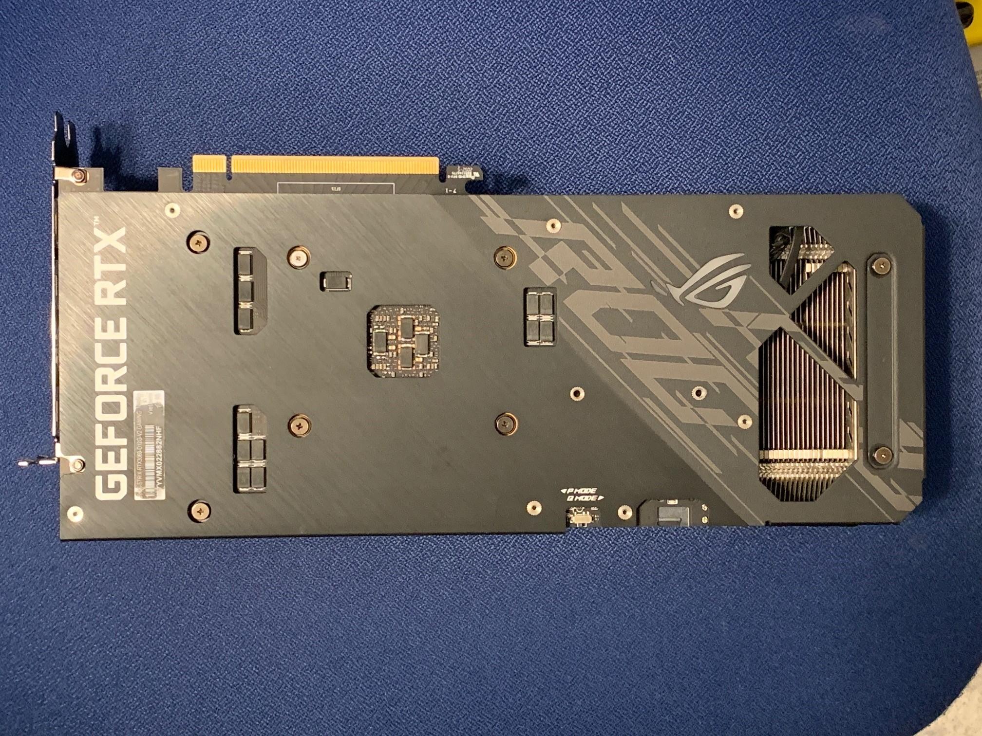 ASUS ROG Strix GeForce RTX 3060 OC Edition 12GB GDDR6 LHR, Used, with original box