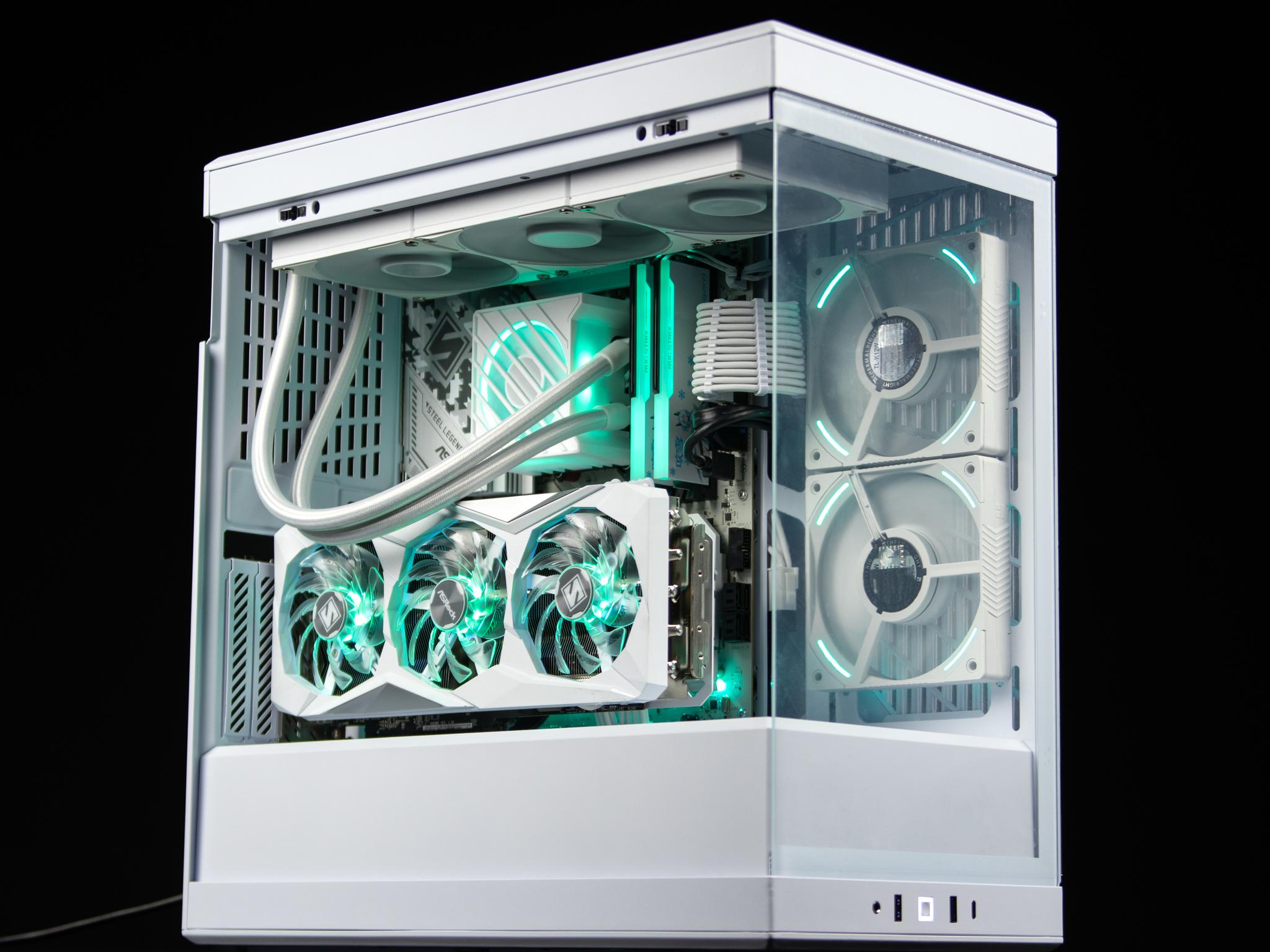 “Ghosthue” RX 7900 GRE Ryzen 7 7700 32GB Windows 11 2TB Workstation Gaming PC