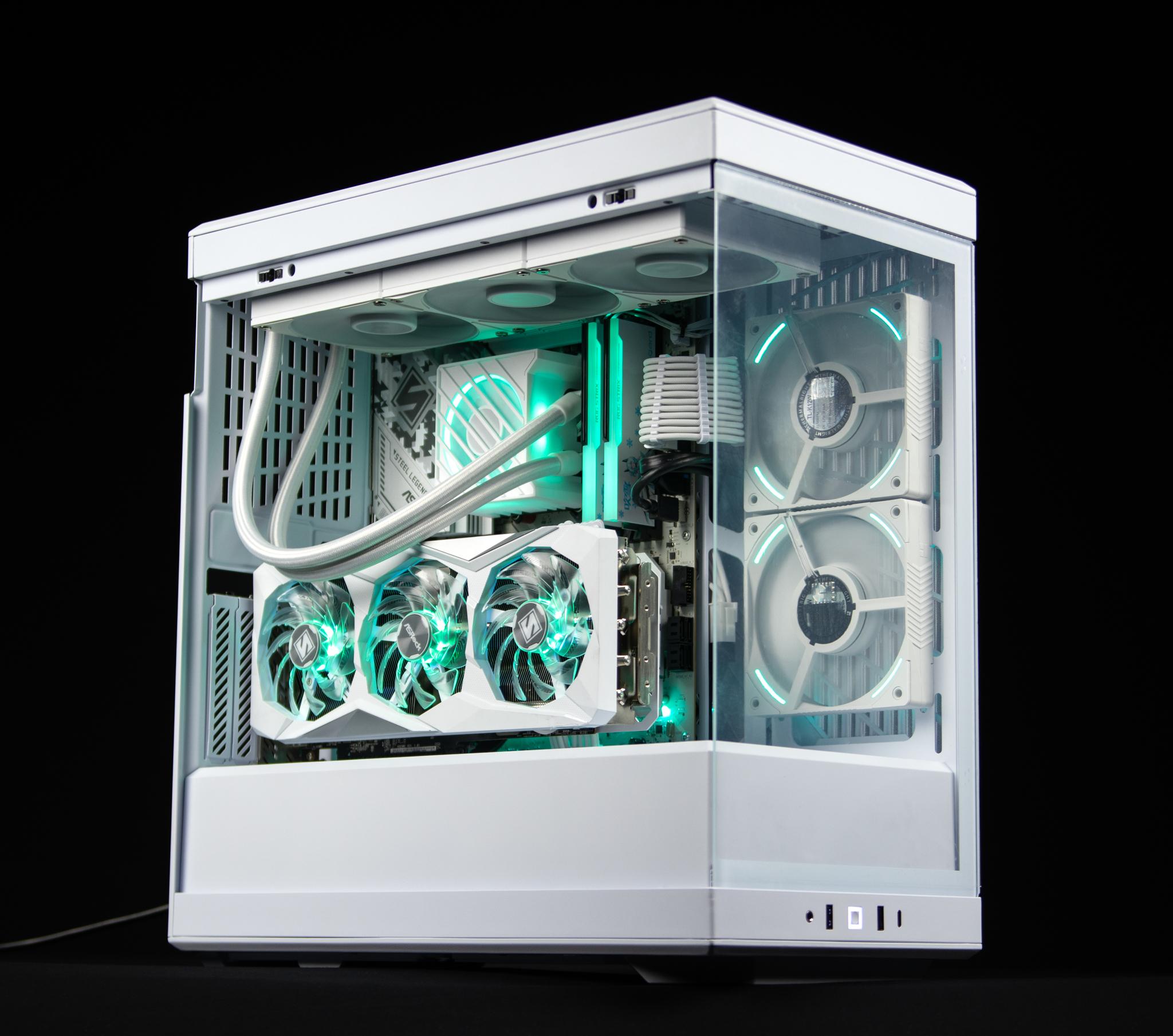 “Ghosthue” RX 7900 GRE Ryzen 7 7700 32GB Windows 11 2TB Workstation Gaming PC