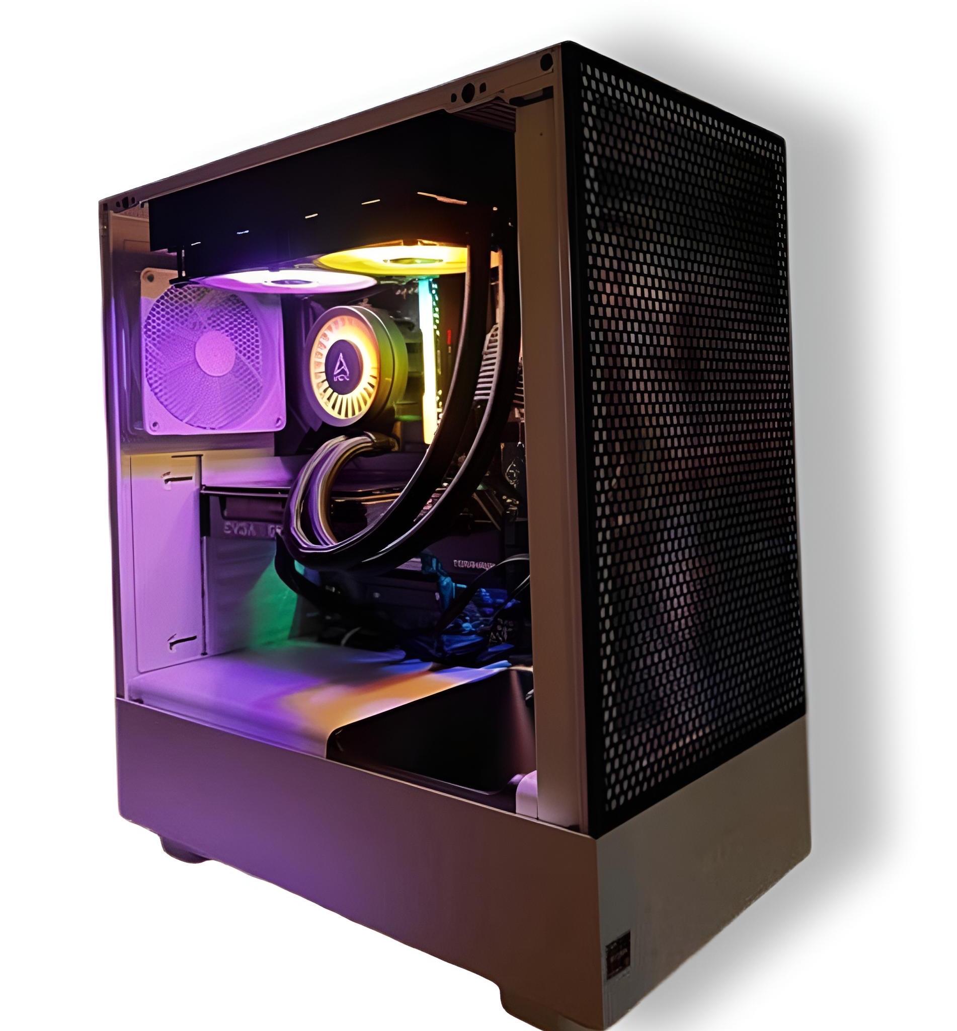 🥛OREO BEAST⚫| R7 5800X3D | NVIDIA 3060 | 1TB SSD | 32GB DDR4 | WIN 11 | BT/WIFI