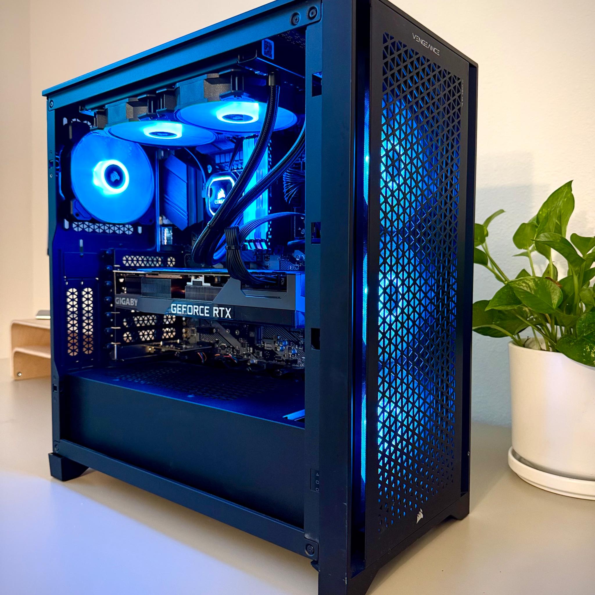 Corsair Vengeance i7200 Gaming PC, RTX 3080, i9-10850K, 32GB RAM, 1TB SSD + 2TB HDD, Wifi, Win 10