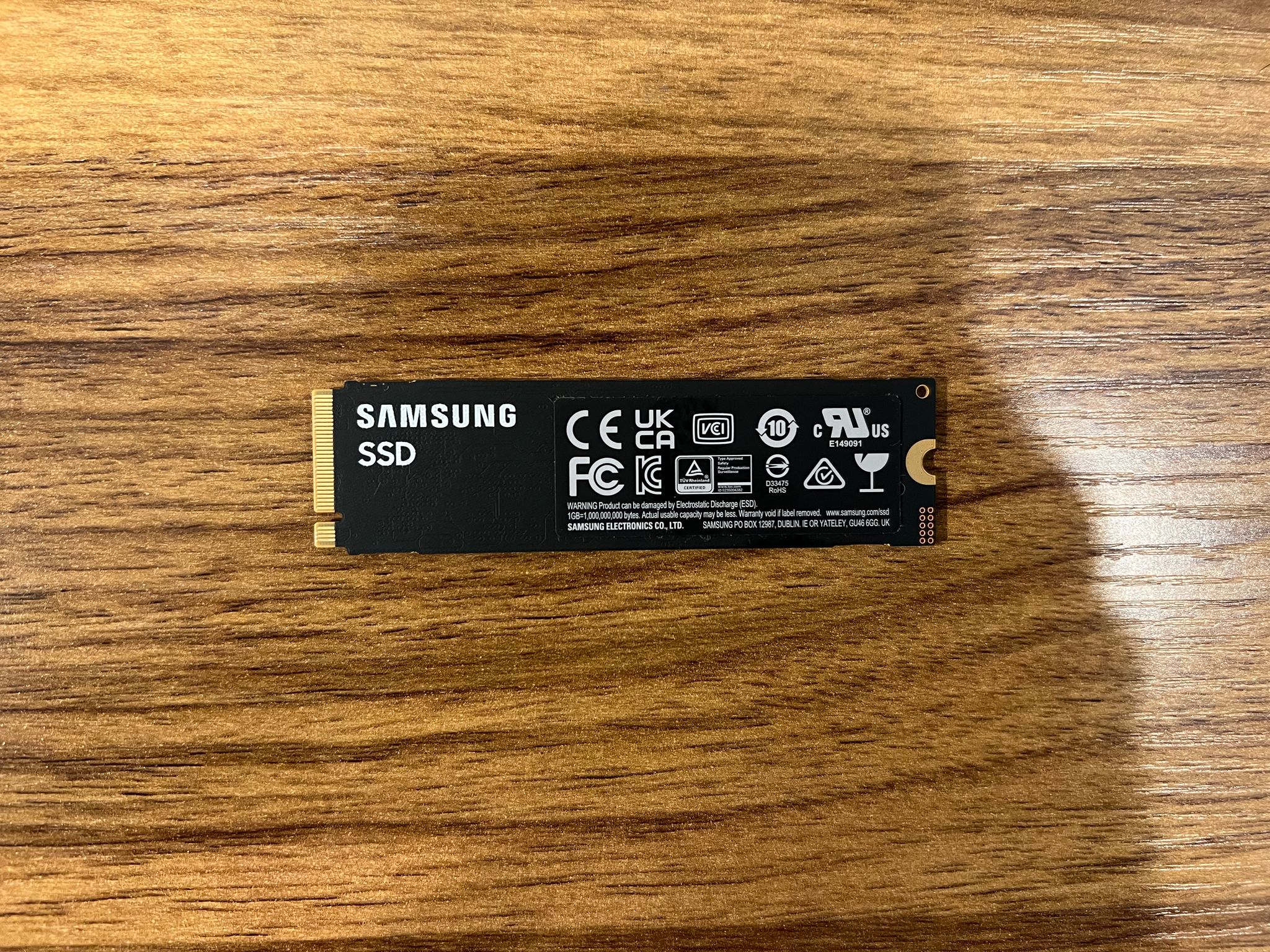 2TB Samsung 9100 PRO PCIe Gen 5.0x4.0 M.2 NVMe SSD 100% Health