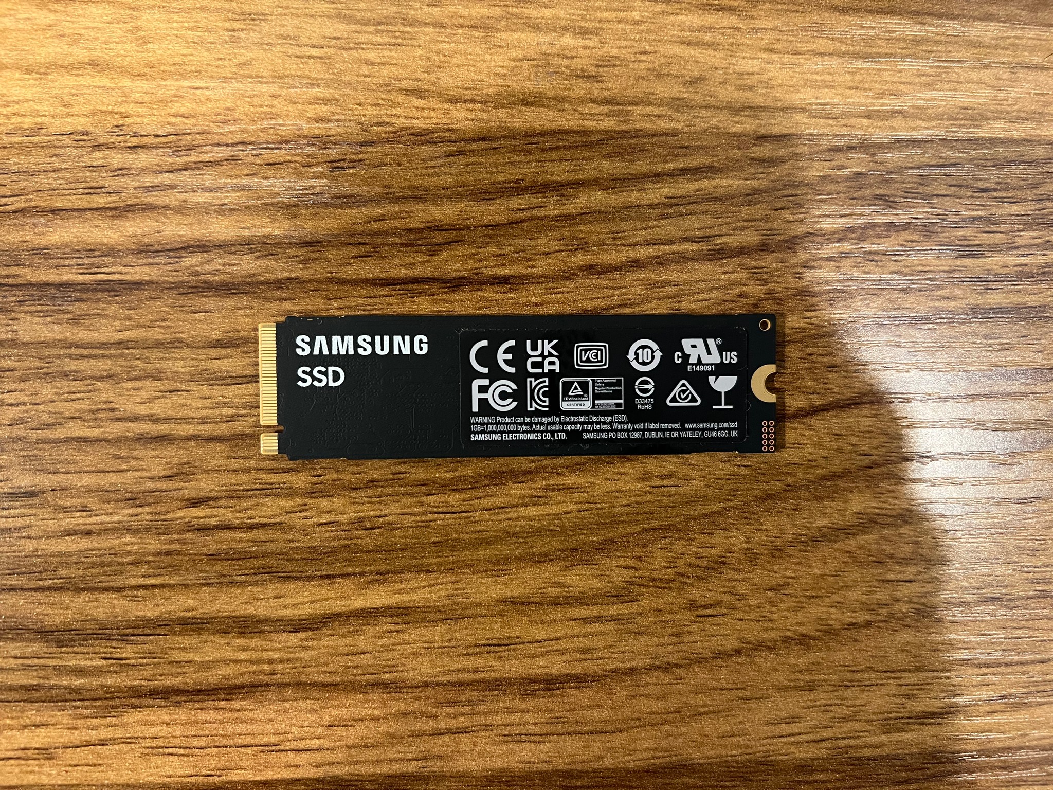 2TB Samsung 9100 PRO PCIe Gen 5.0x4.0 M.2 NVMe SSD 100% Health