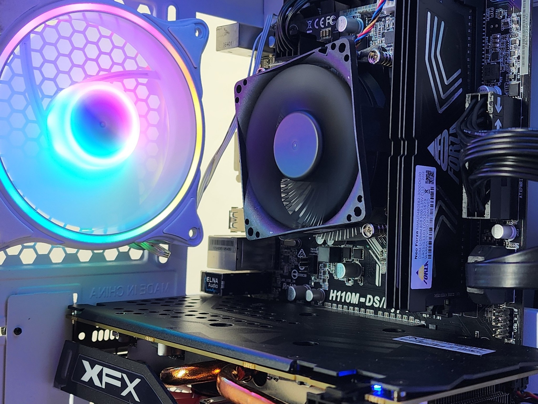 Gaming PC i5-6500 16GB RAM 256GB SSD + 1TB HDD RX 580 8GB Windows 11 Computer