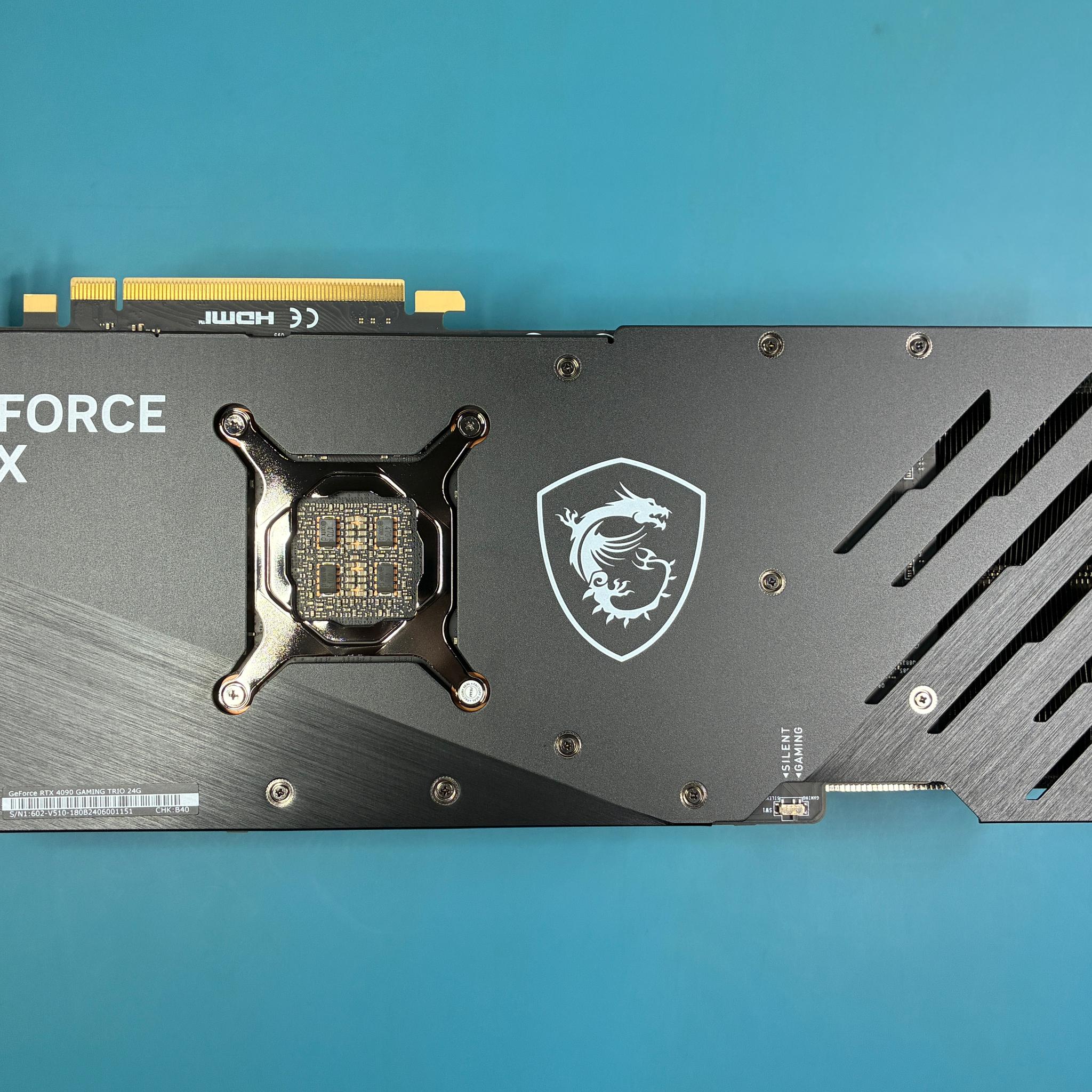 MSI GeForce RTX™ 4090 Gaming X Trio 24GB VRAM (GPU)