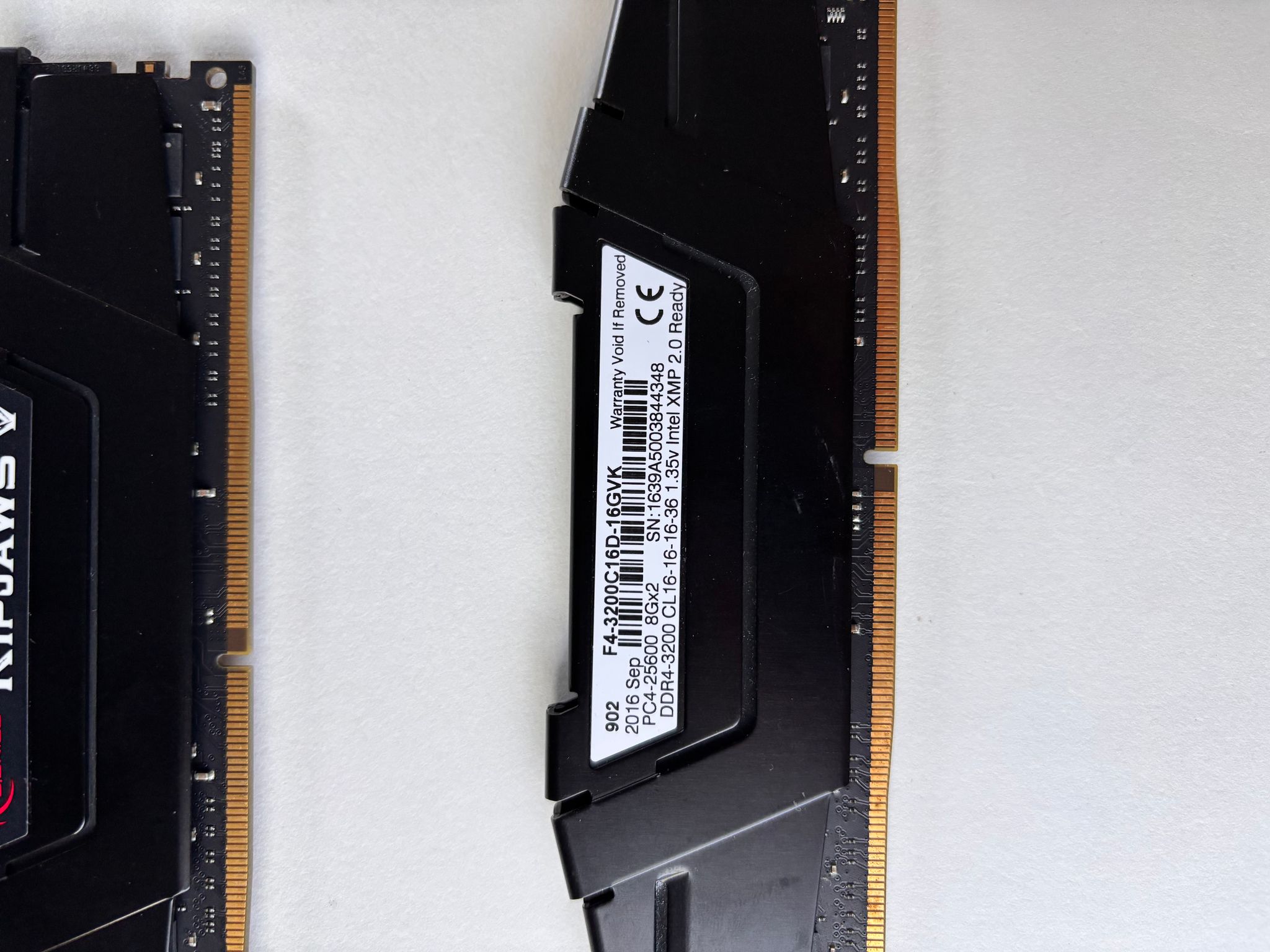 G.skill ripjaws DDR4 16gb 3200mhz