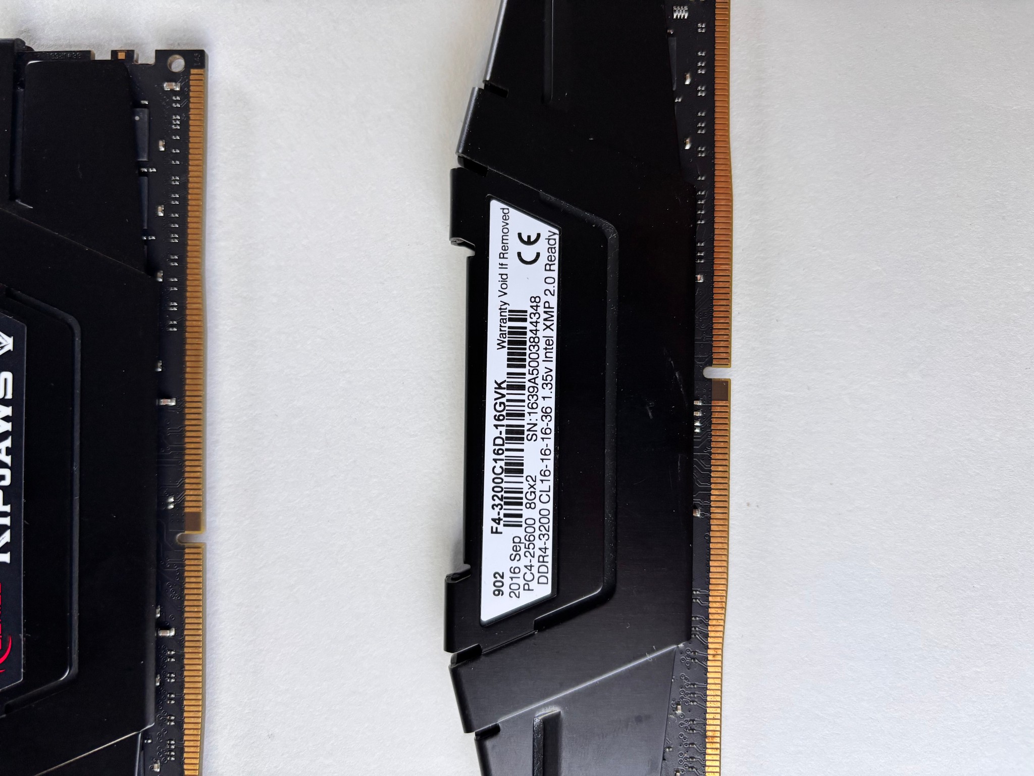 G.skill ripjaws DDR4 16gb 3200mhz