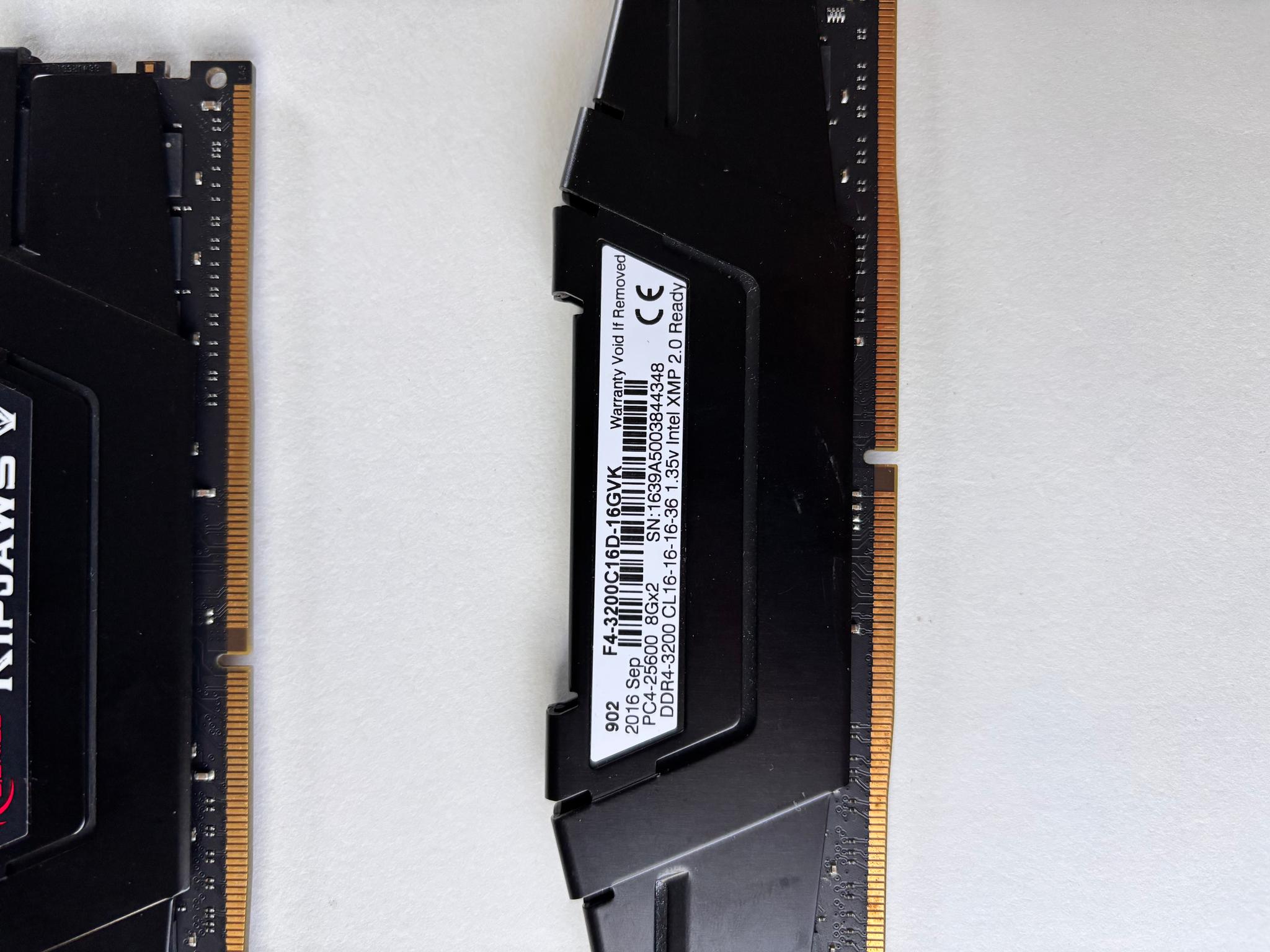 G.skill ripjaws DDR4 16gb 3200mhz