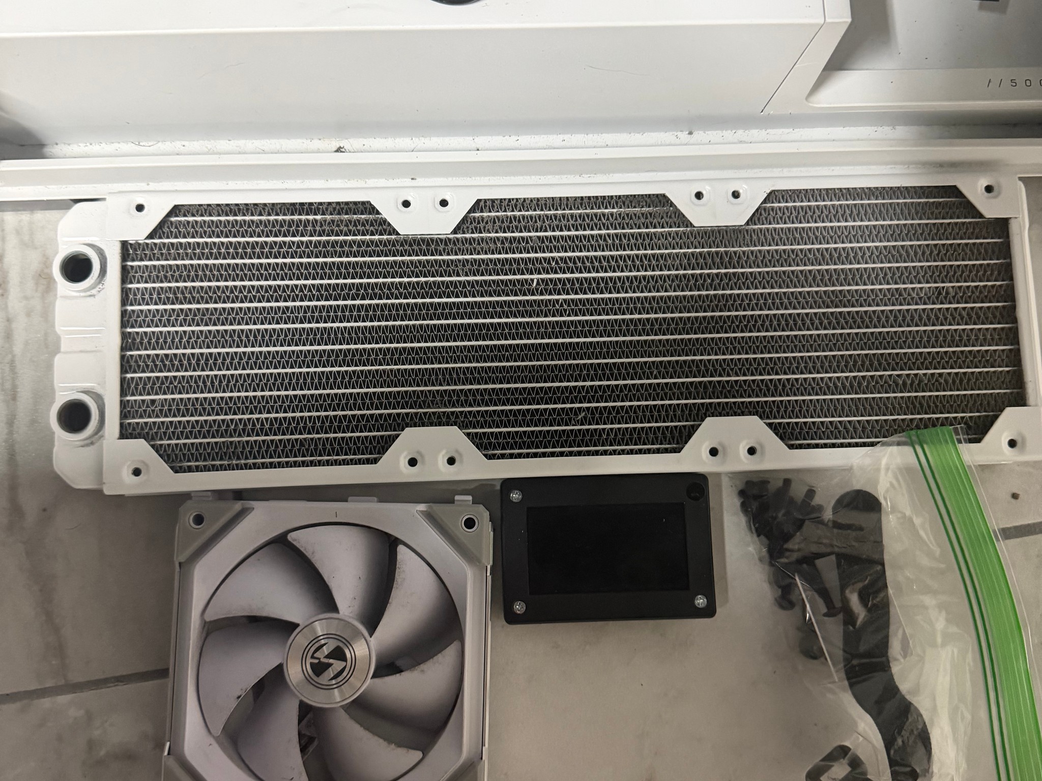 Lian Li LANCOOL 205 Mesh White No Tempered Glass