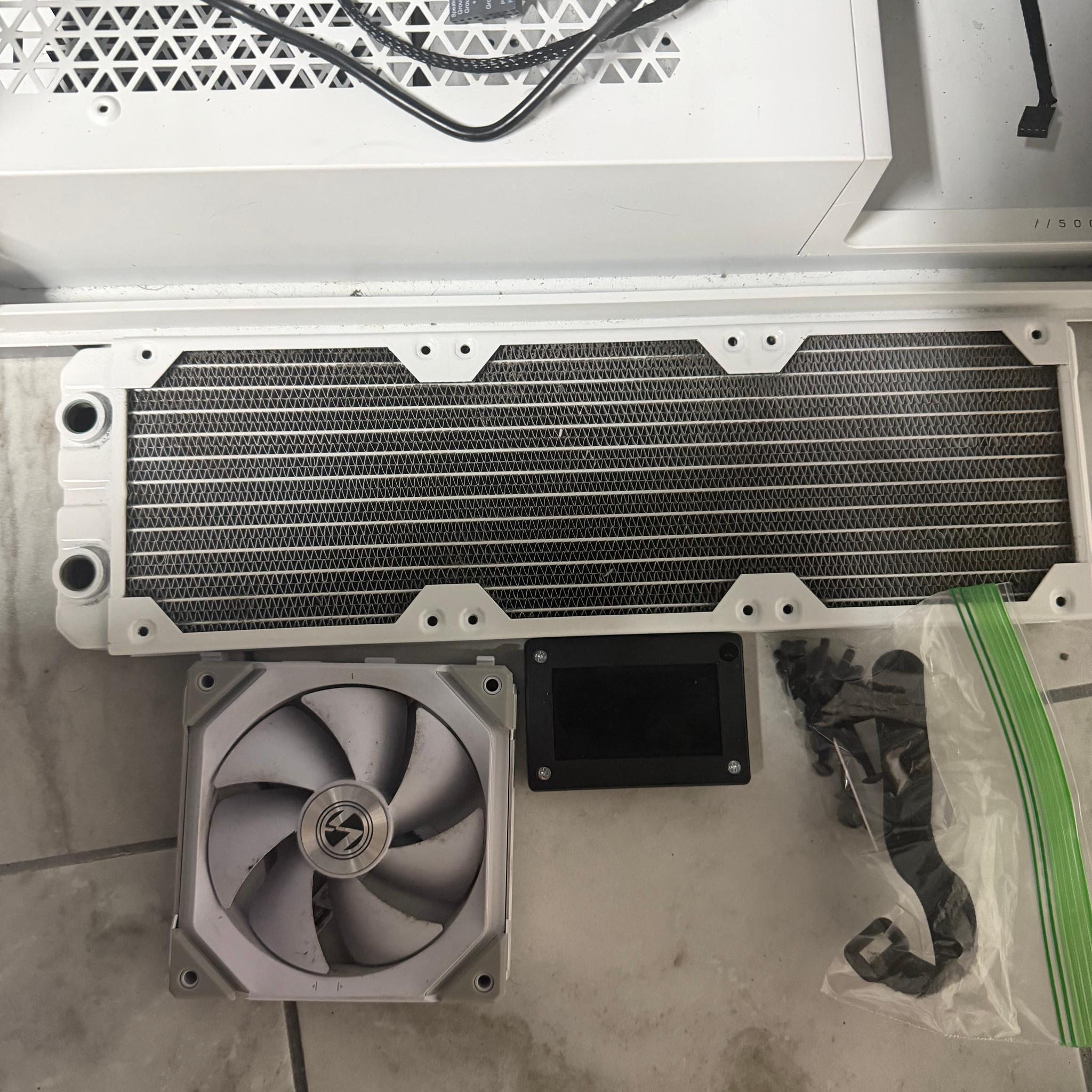Lian Li LANCOOL 205 Mesh White No Tempered Glass