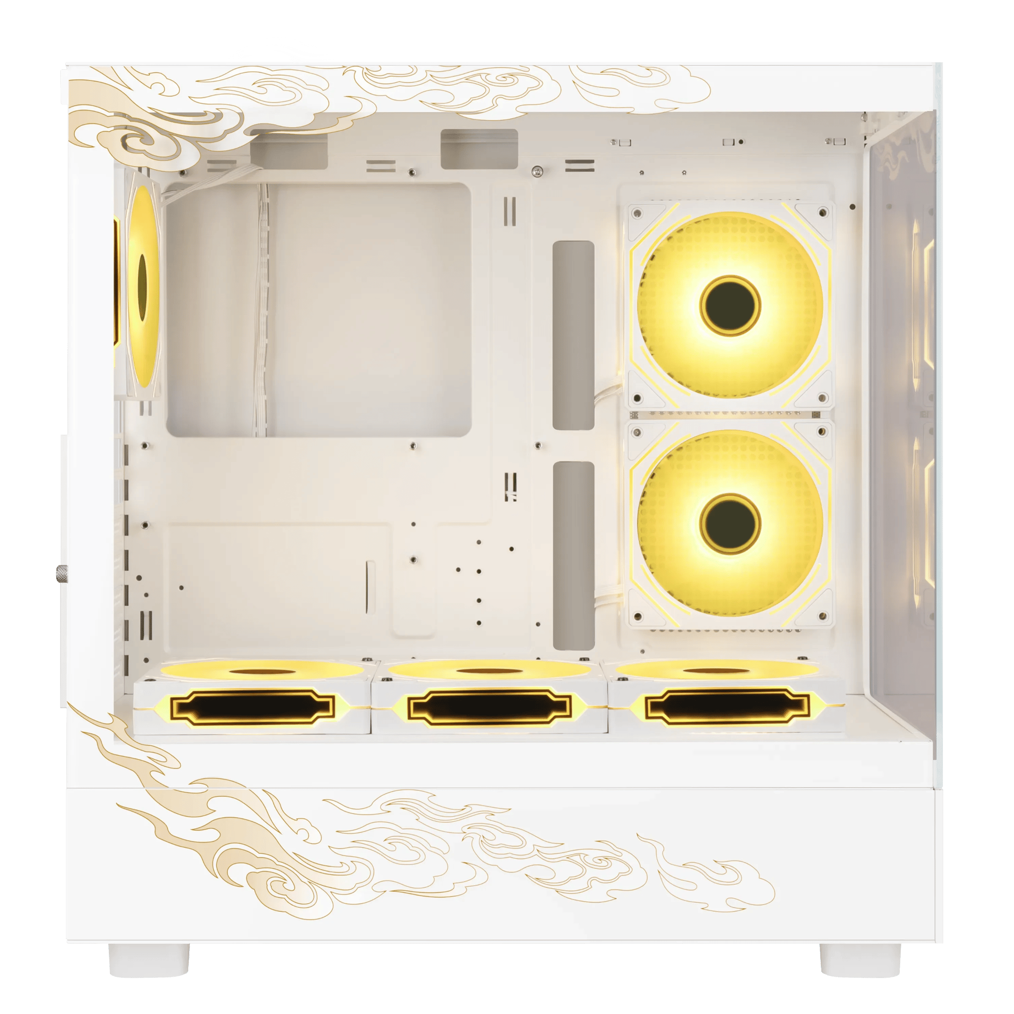 SEGOTEP Endura Pro+ | 🐉🌟LOONG/DRAGON Edition🌟 🐉 |360mm AIO Support | 6 ARGB FAN INCLUDED