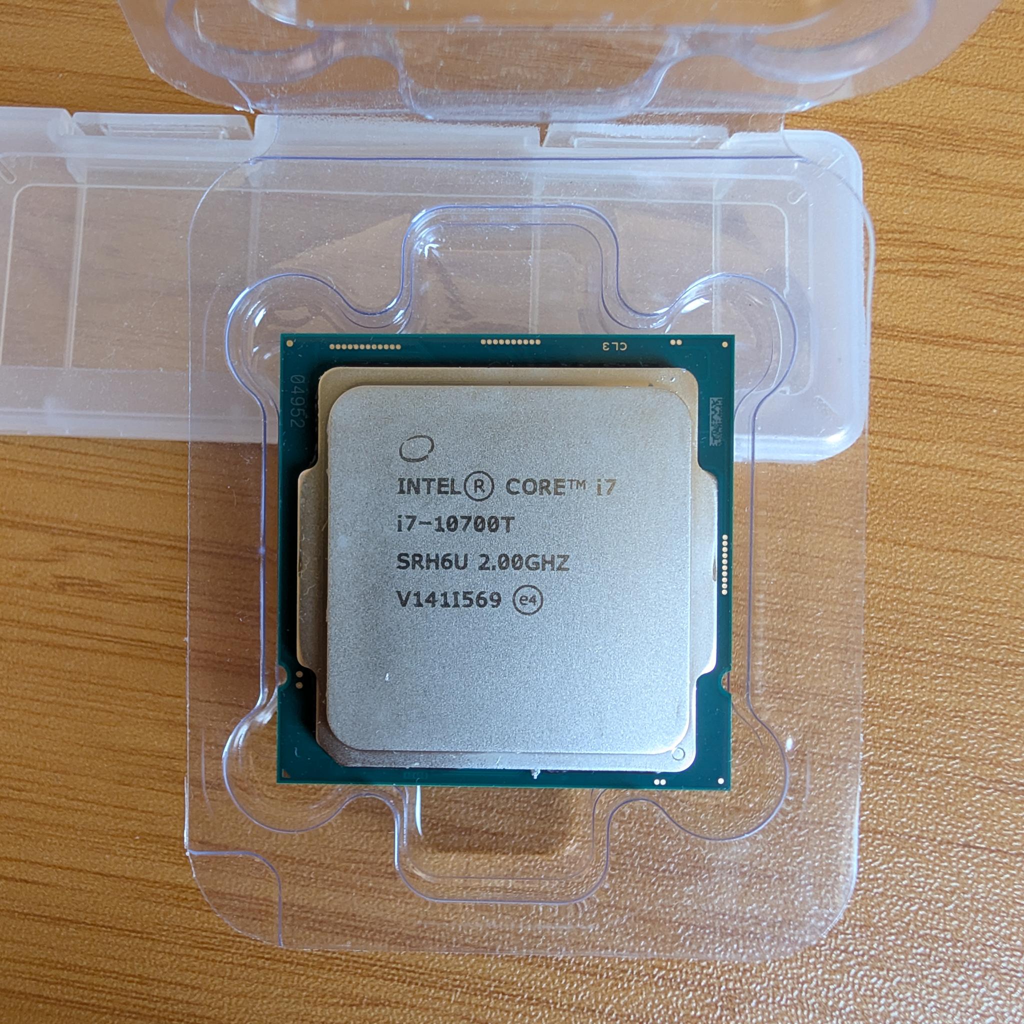 Intel Core i7-10700T 8-Core 16-Thread LGA1200 CPU - Pulled from Working System