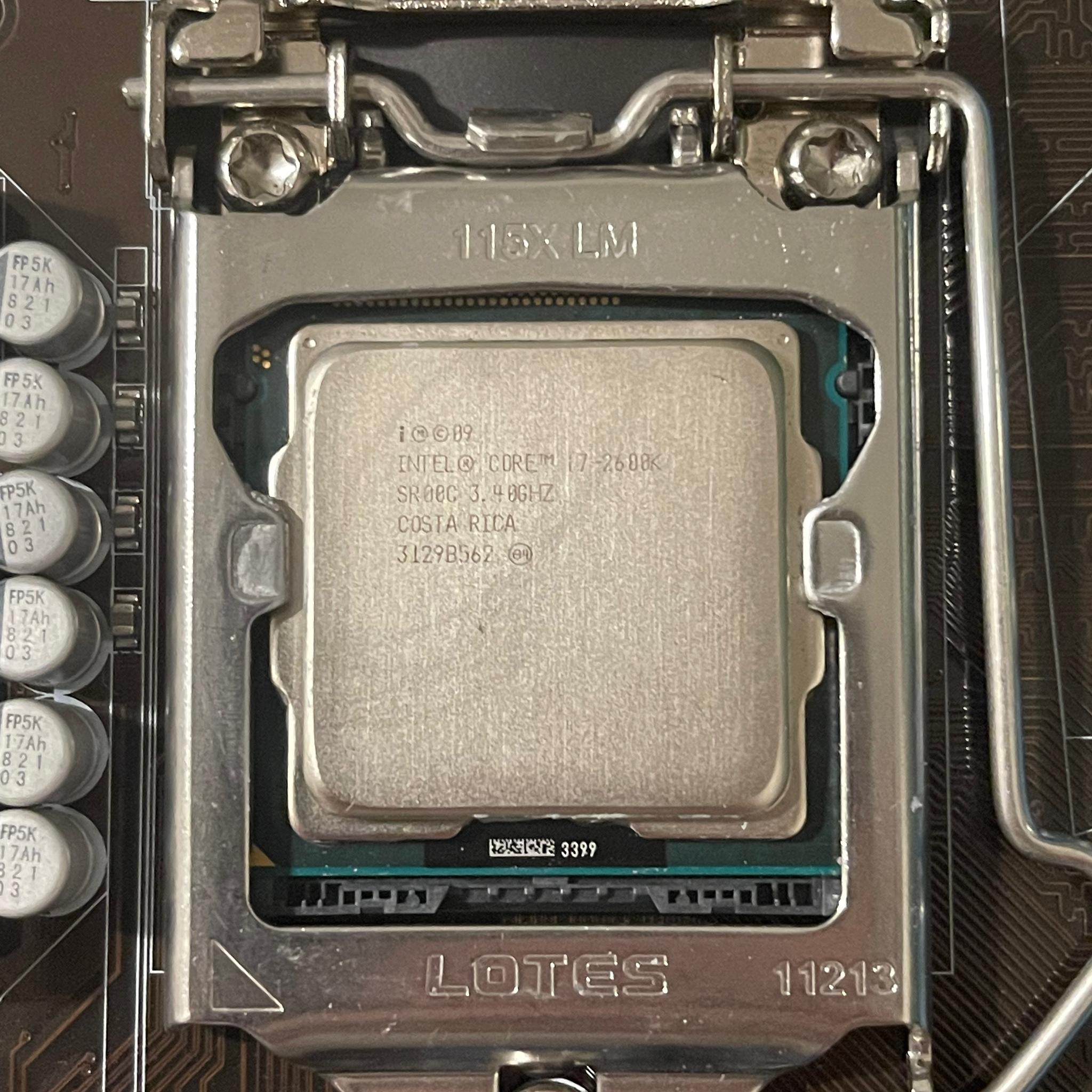 ASUS P8H61-M+i7-2600K+16GB Ram