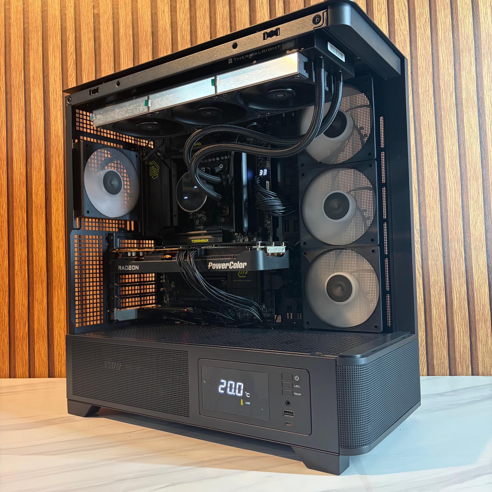 9070XT 16GB | RYZEN 7 9800X3D | 32GB DDR5 | 1TB SSD | 750W | 360MM AIO | X870E