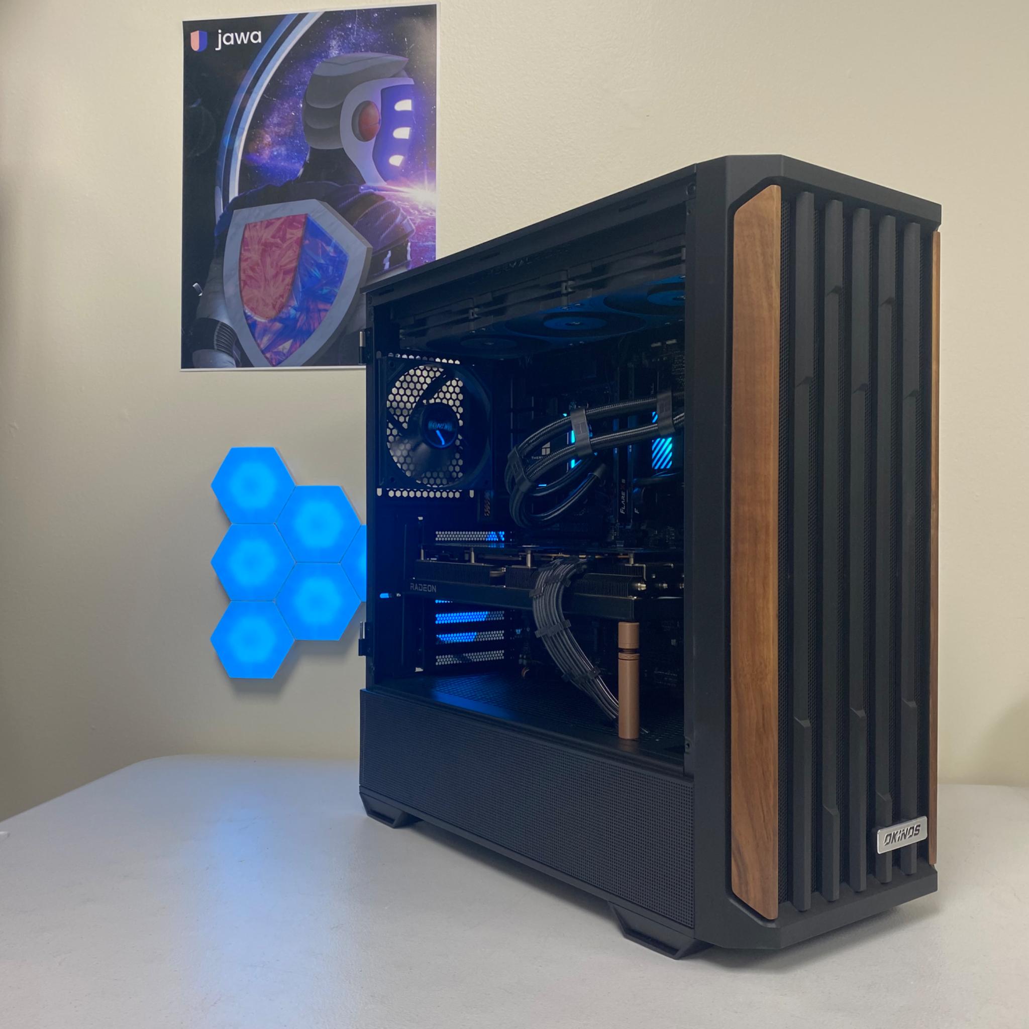 Excellent PC - Ryzen 7 7800X3D - RX7800XT - 32GB - 2TB 🌳"Shadow Timber Beast"