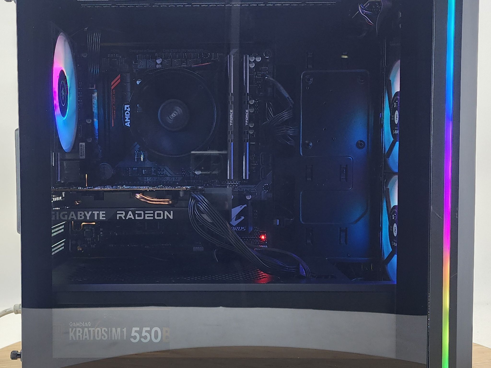 Gaming PC Ryzen 5 5500 16GB RAM 1TB SSD RX 6500 XT 4GB Windows 11 Computer
