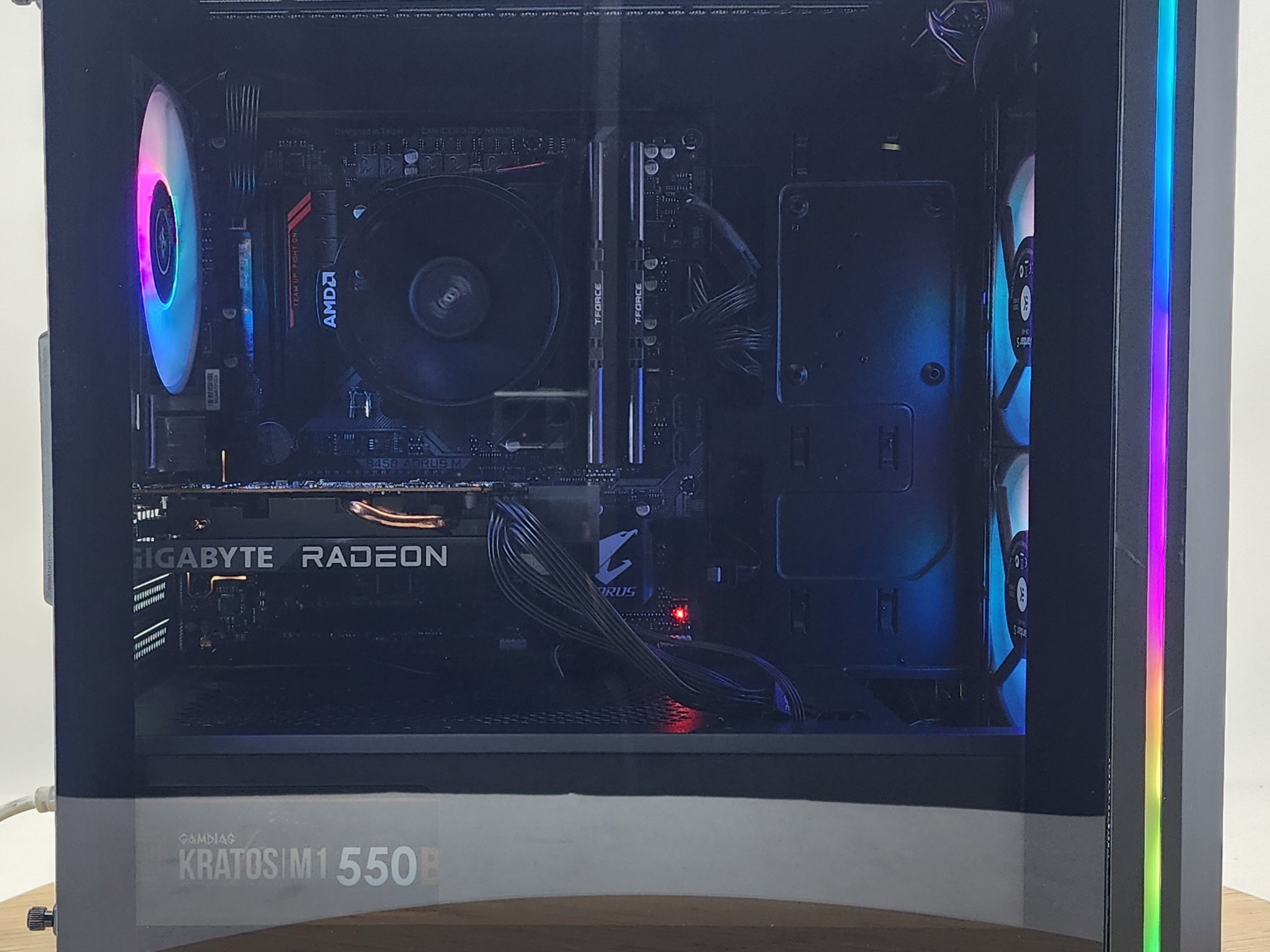 Gaming PC Ryzen 5 5500 16GB RAM 1TB SSD RX 6500 XT 4GB Windows 11 Computer