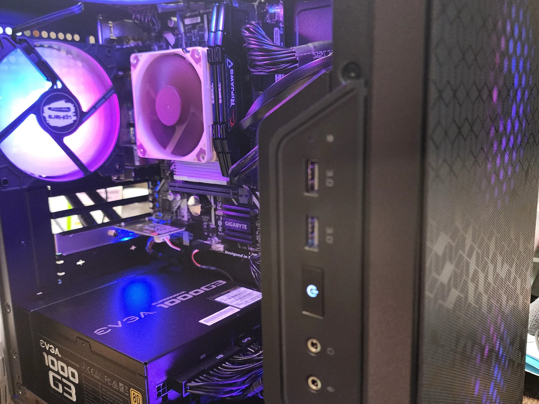 MSI AMD RX 5700 I7 9700 1000watt PSU 16GB DDR4 3200 NOS Build