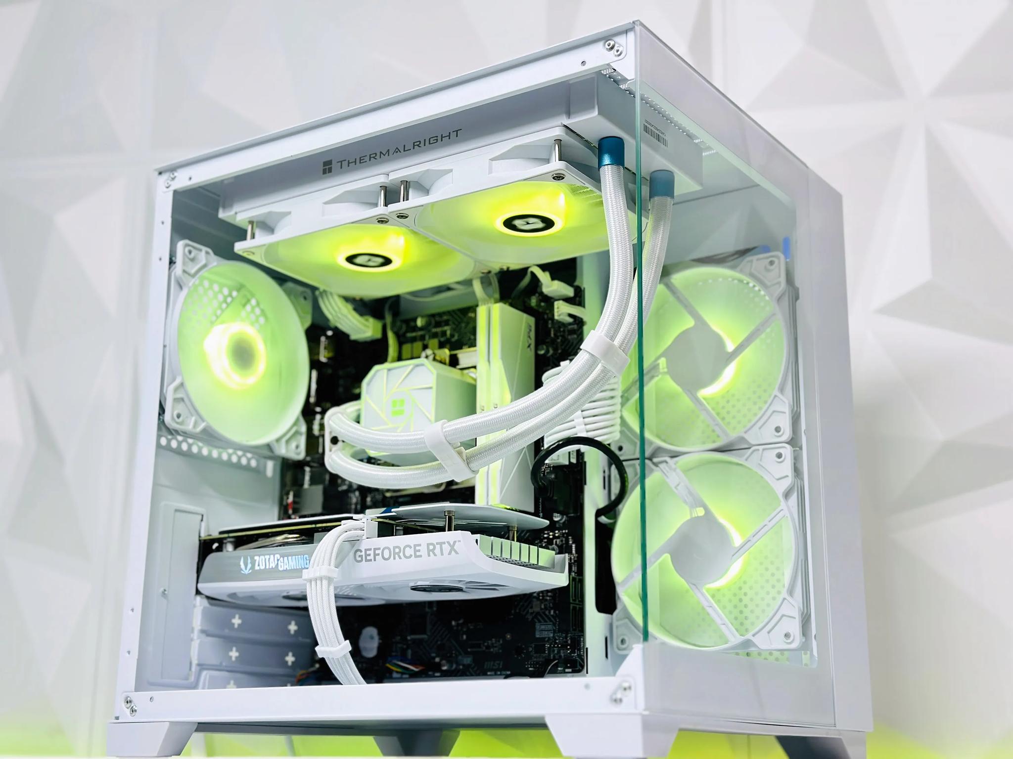 🌕⭐Liquid Cooled Gaming PC❄️Nvidia RTX 4070 12GB❄️AMD Ryzen 7 5800X 8 core❄️32GB DDR4