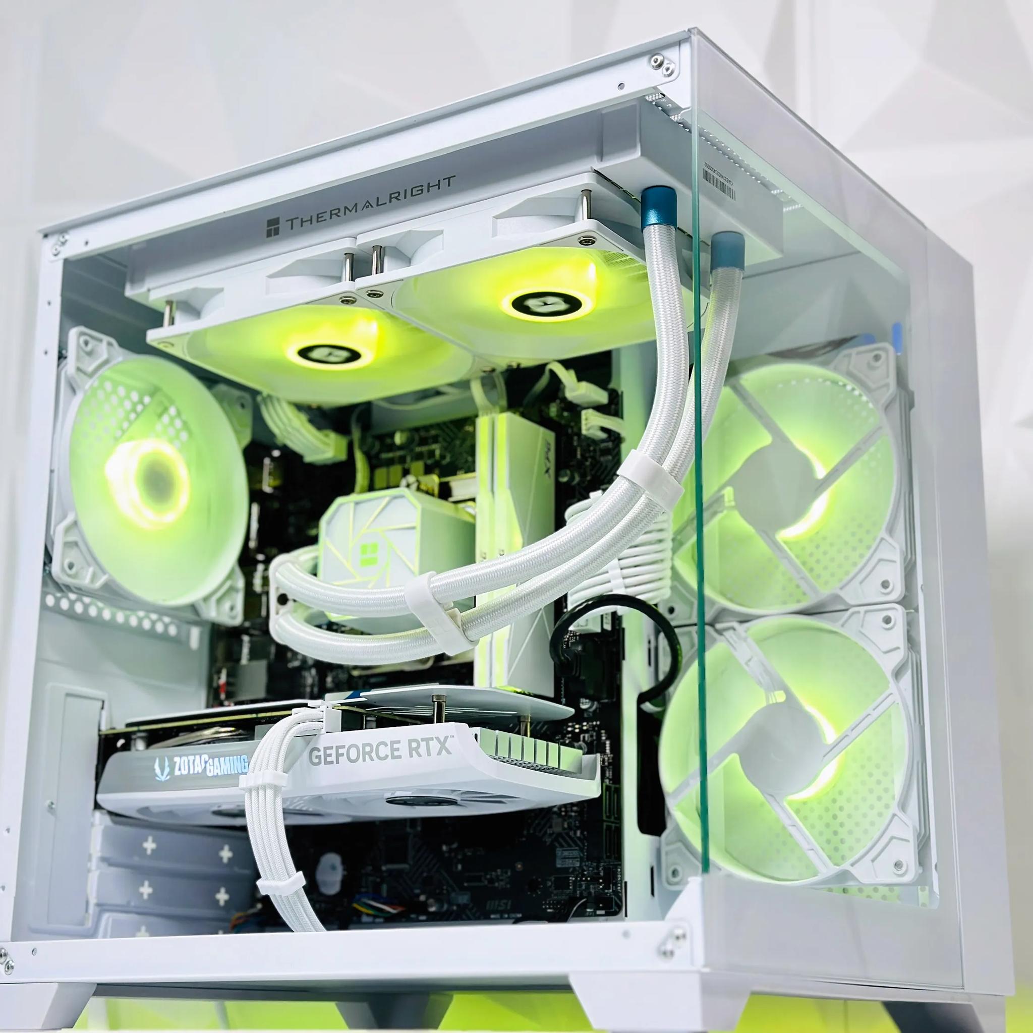 🌕⭐Liquid Cooled Gaming PC❄️Nvidia RTX 4070 12GB❄️AMD Ryzen 7 5800X 8 core❄️32GB DDR4