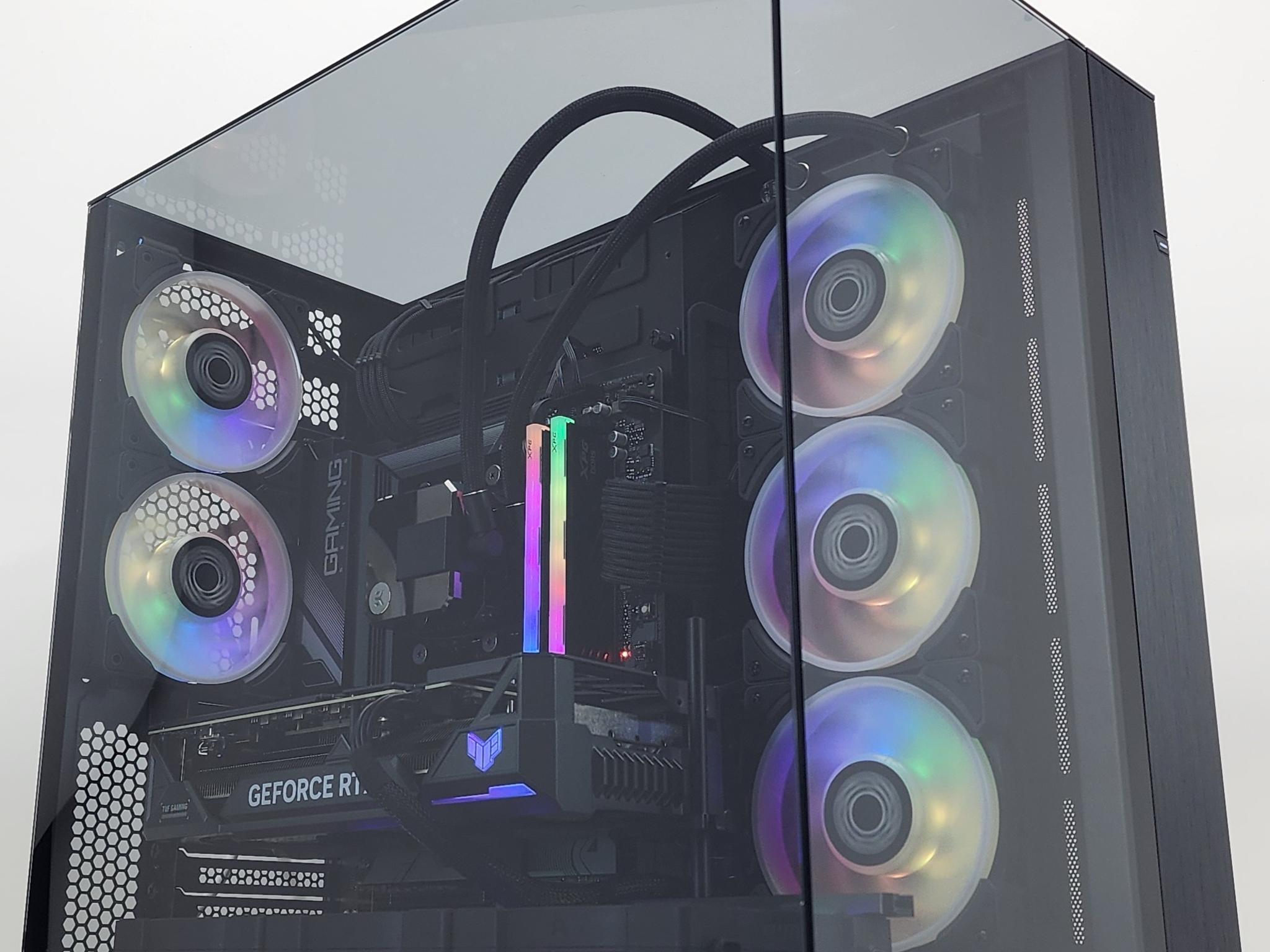 Gaming PC Ryzen 7 9700X 32GB RAM 1TB SSD RTX 4070 Ti SUPER 16GB Windows 11 Computer
