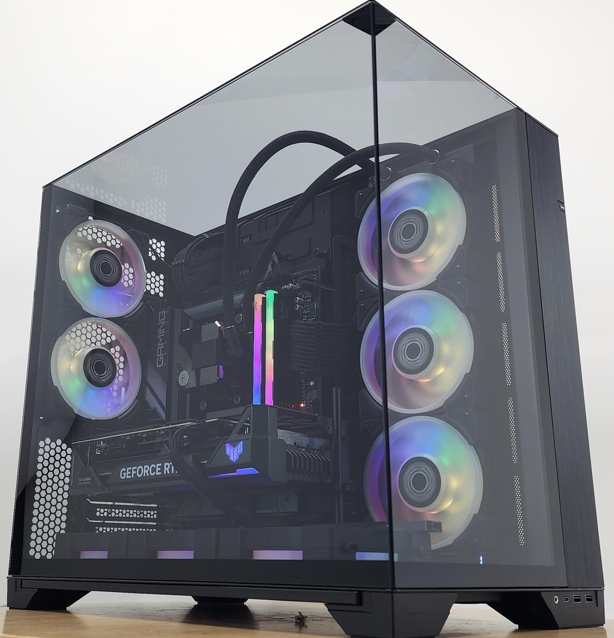 Gaming PC Ryzen 7 9700X 32GB RAM 1TB SSD RTX 4070 Ti SUPER 16GB Windows 11 Computer