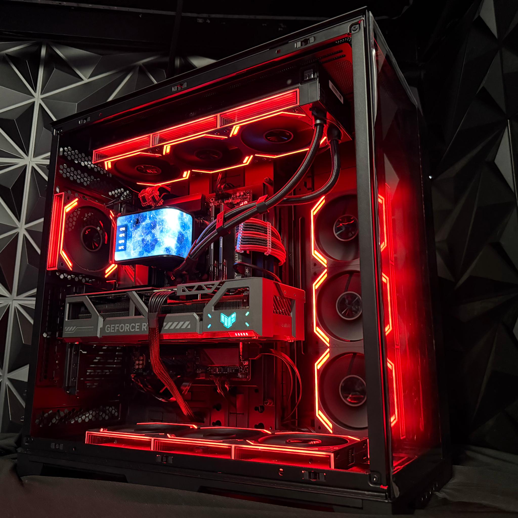 🔥🟥 REDLINE APEX 🟥🔥 Ryzen 9 9950X| RTX 5080| 64 GB DDR5| 6 TB NVMe| 1250W PSU