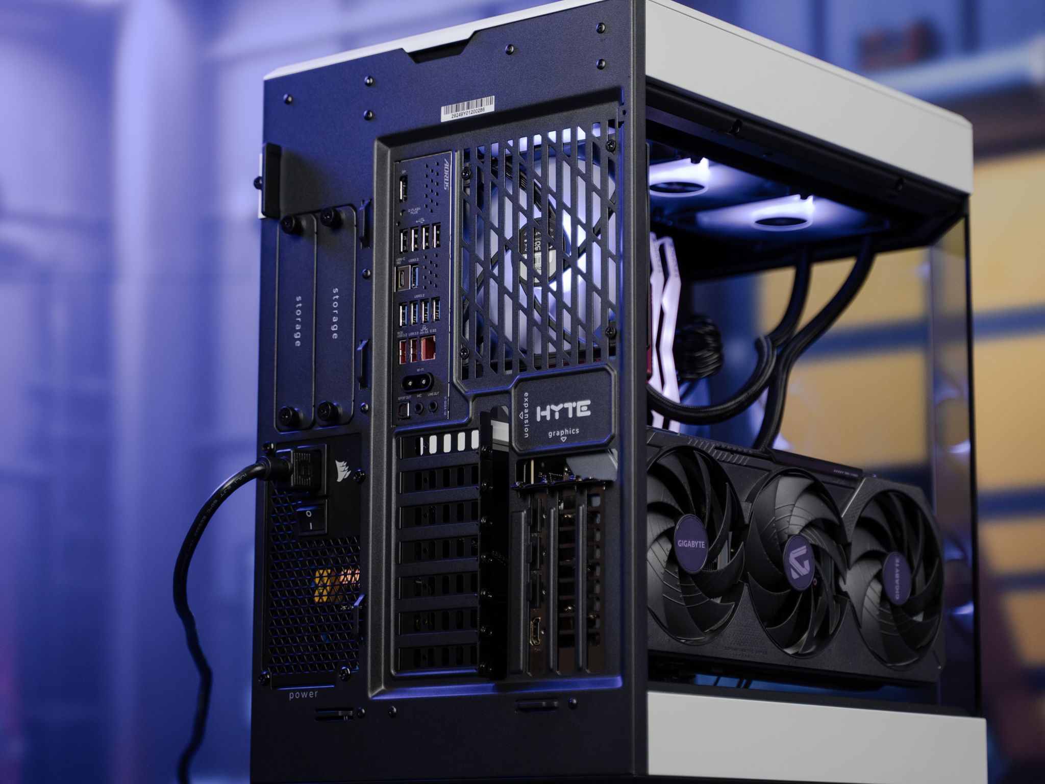 “Optimo” RTX 5080 Ryzen 7 9800X3D 32GB 2TB Windows 11 Workstation Gaming PC
