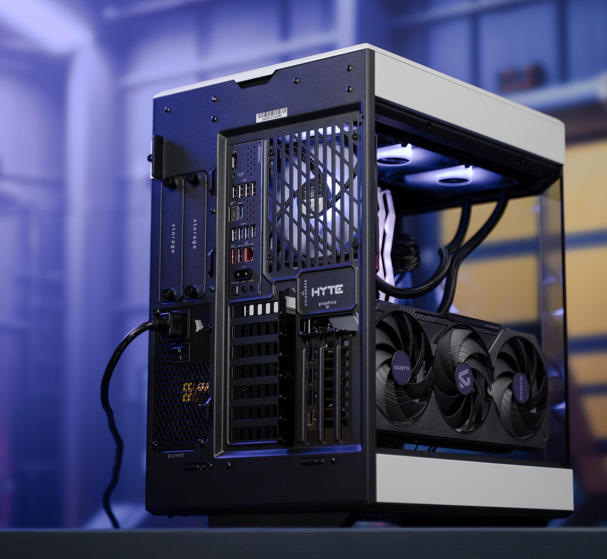 “Optimo” RTX 5080 Ryzen 7 9800X3D 32GB 2TB Windows 11 Workstation Gaming PC
