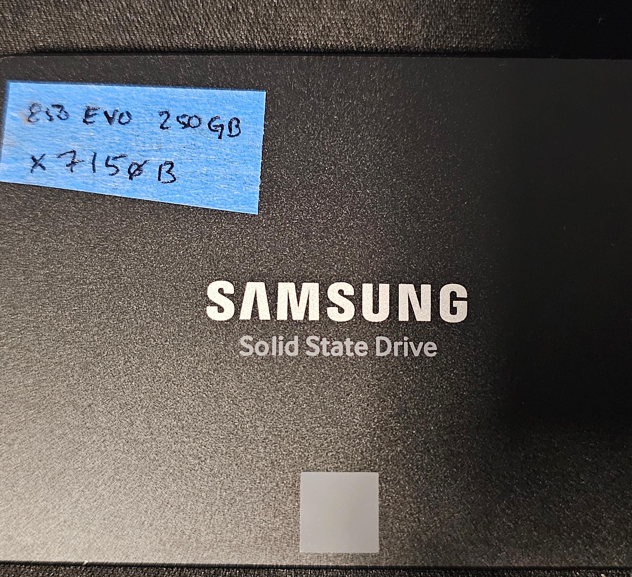 Samsung 850 EVO 250GB SATAIII 2.5"x7mm SSD