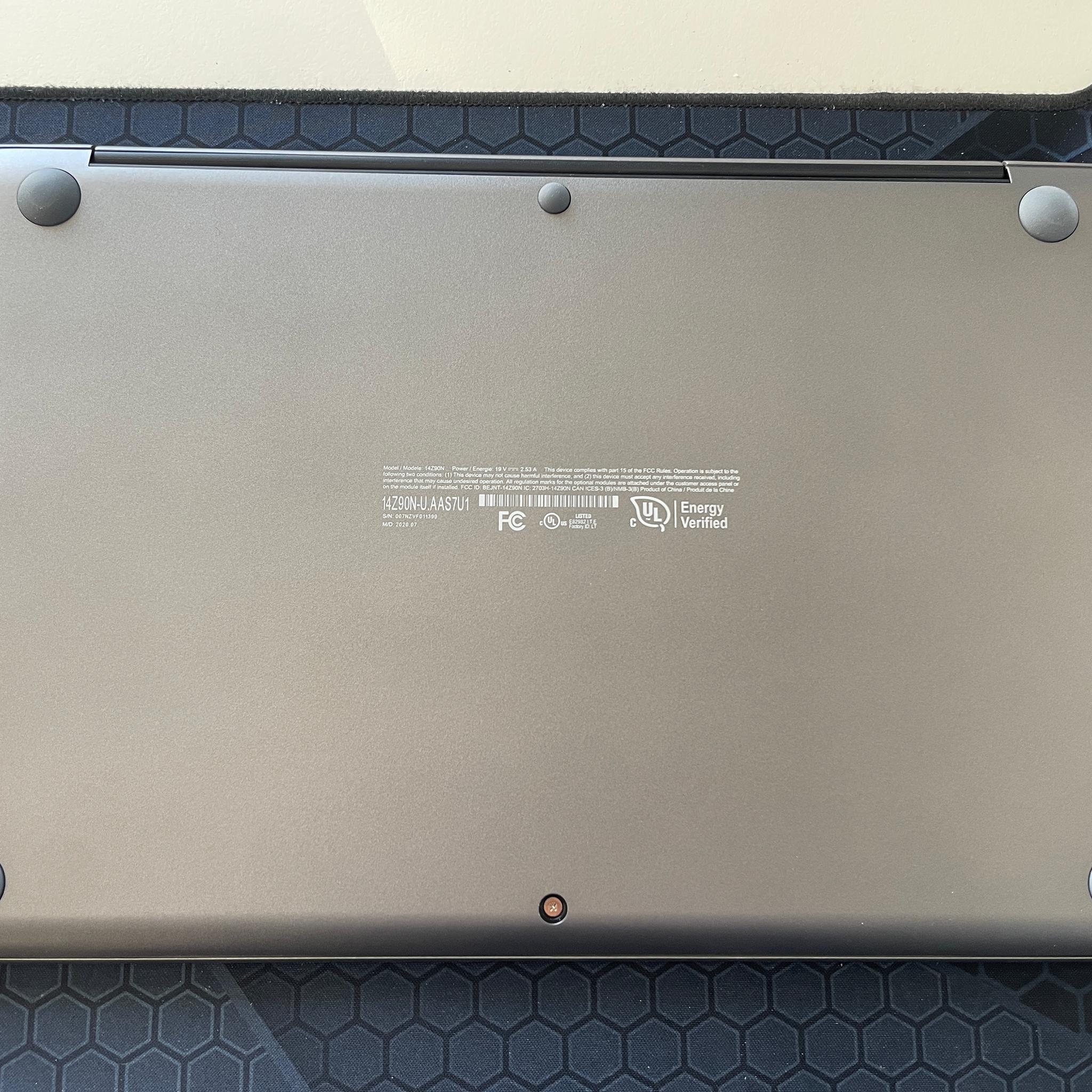 LG Gram 14Z90N