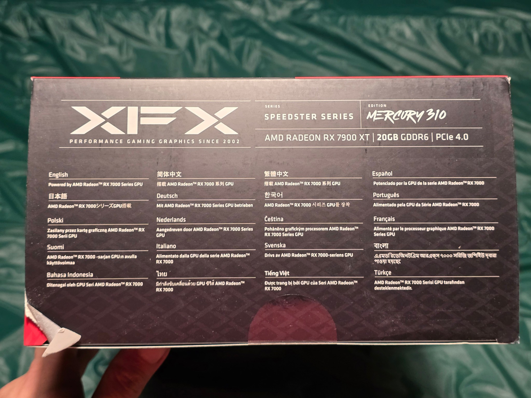 XFX Speedster MERC 310 Radeon RX 7900 XT 7900xt
