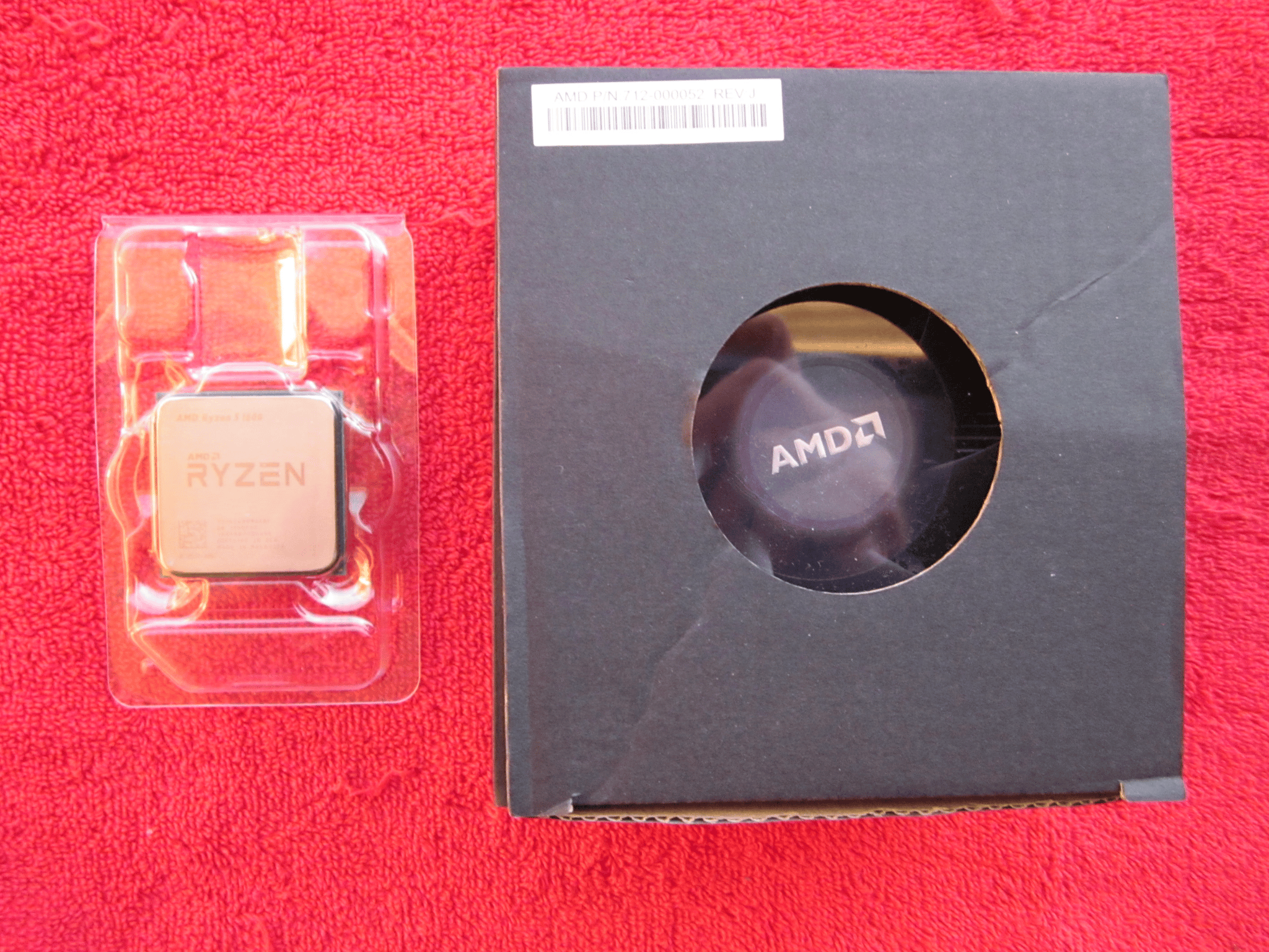AMD Ryzen 5 1600 AF CPU with Cooler