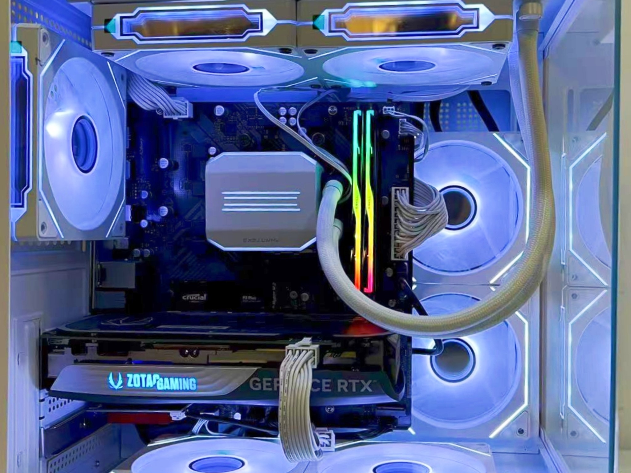 🔥For Sale🔥 RTX 4060 Ti 16G|R5-8400f|1TB M.2|32GB RAM|ARGB Fans|WIFI||DepxTech Pre-Built PC