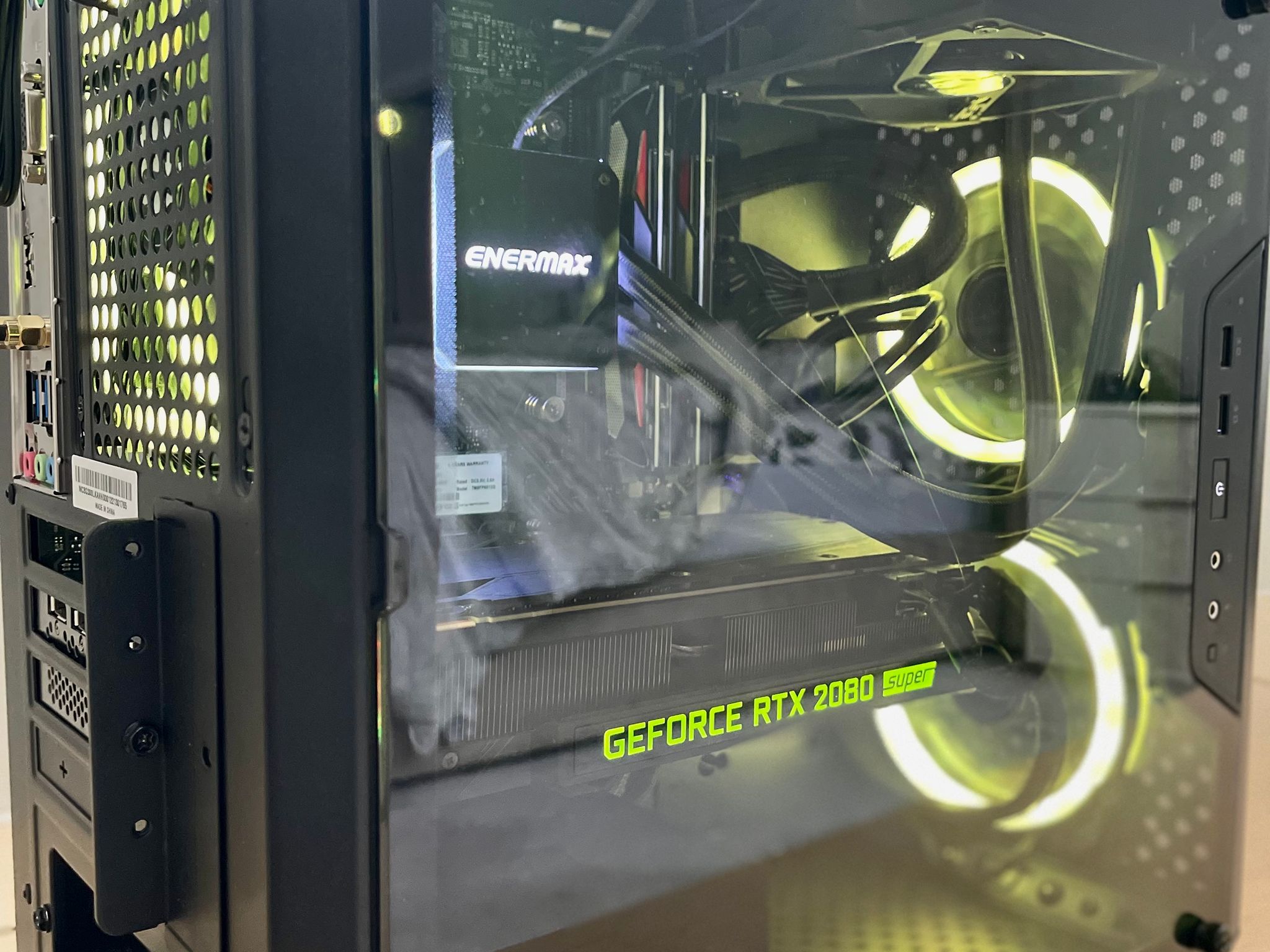 Micro ATX custom built gaming PC 3900X AMD w 2080 Super GPU 