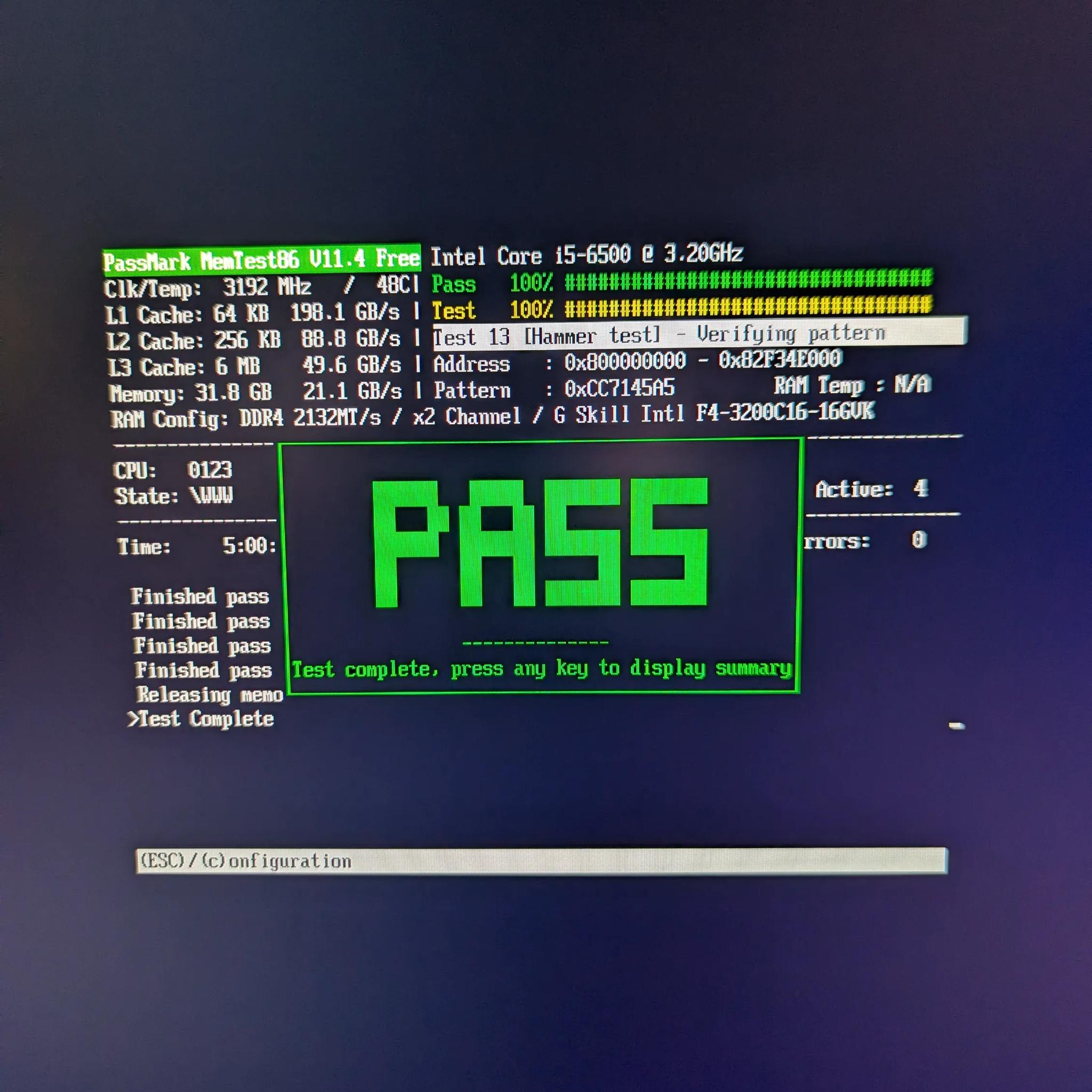 32GB DDR4 RipJaws Memory