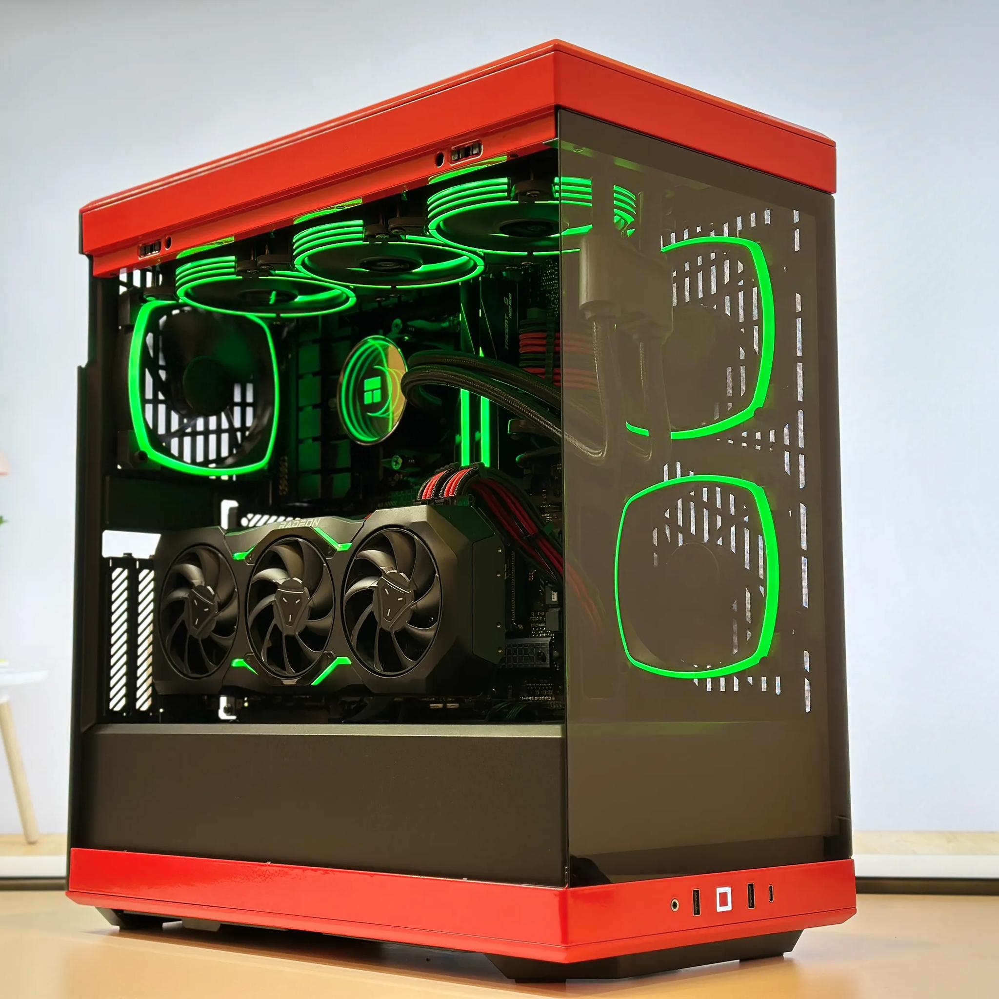⚡Extreme 4K Gaming PC Liquid Cooled⚡AMD RX 7900 XTX 24GB⚡Ryzen 7800X3D⚡32GB DDR5 6000MHz⚡2TB