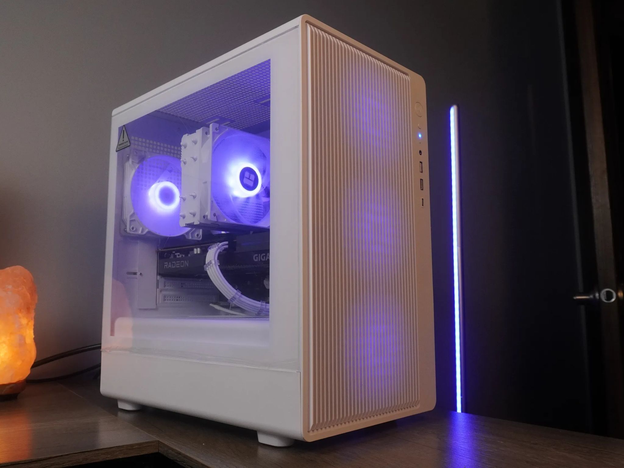 🤍ALL WHITE🤍 Price To Performance 💪 🧡RX 6600 🧡 Ryzen 5 5600 | 32GB | 1TB | WIN ACTI...