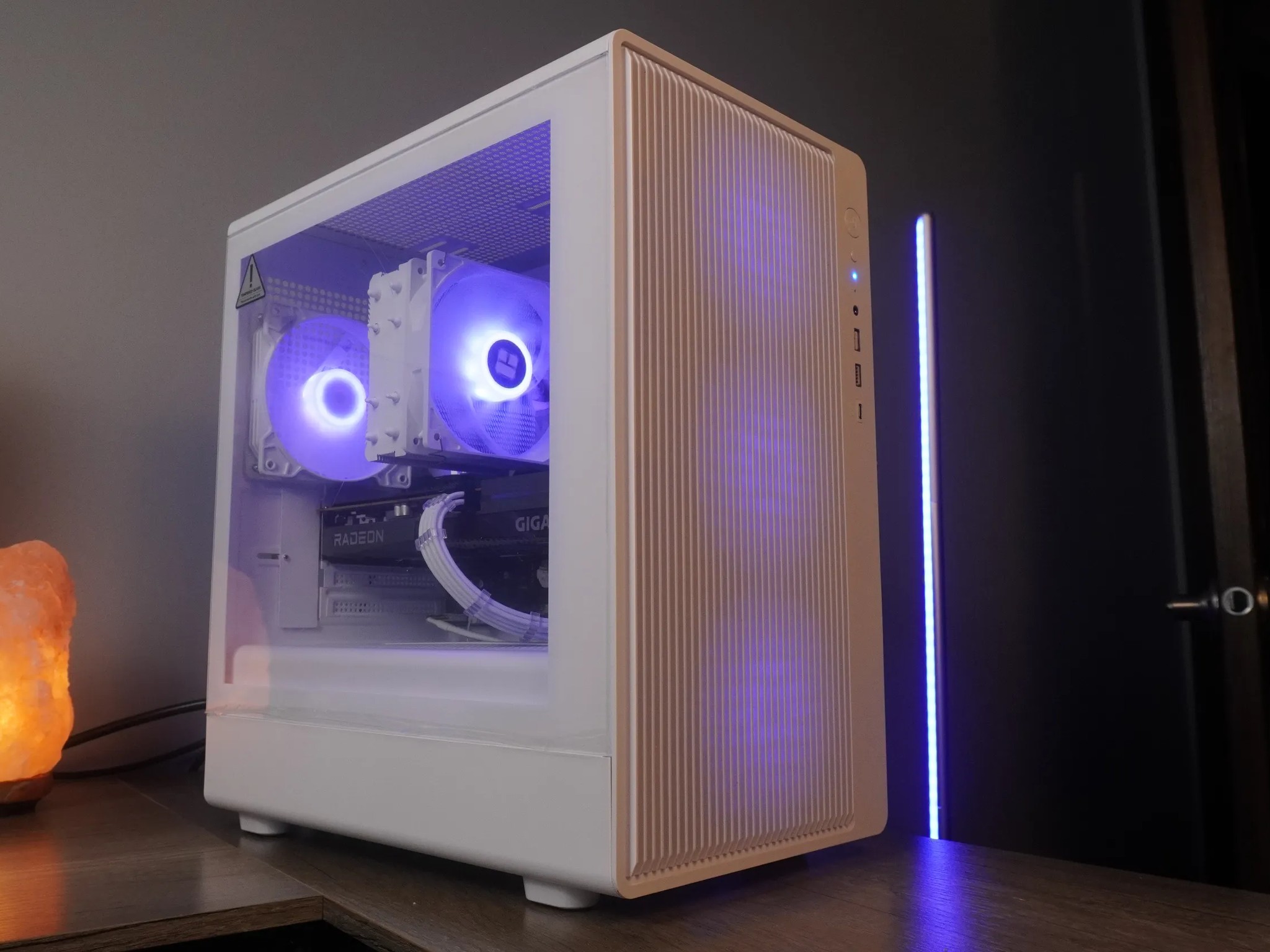 🤍ALL WHITE🤍 Price To Performance 💪 🧡RX 6600 🧡 Ryzen 5 5600 | 32GB | 1TB | WIN ACTI...